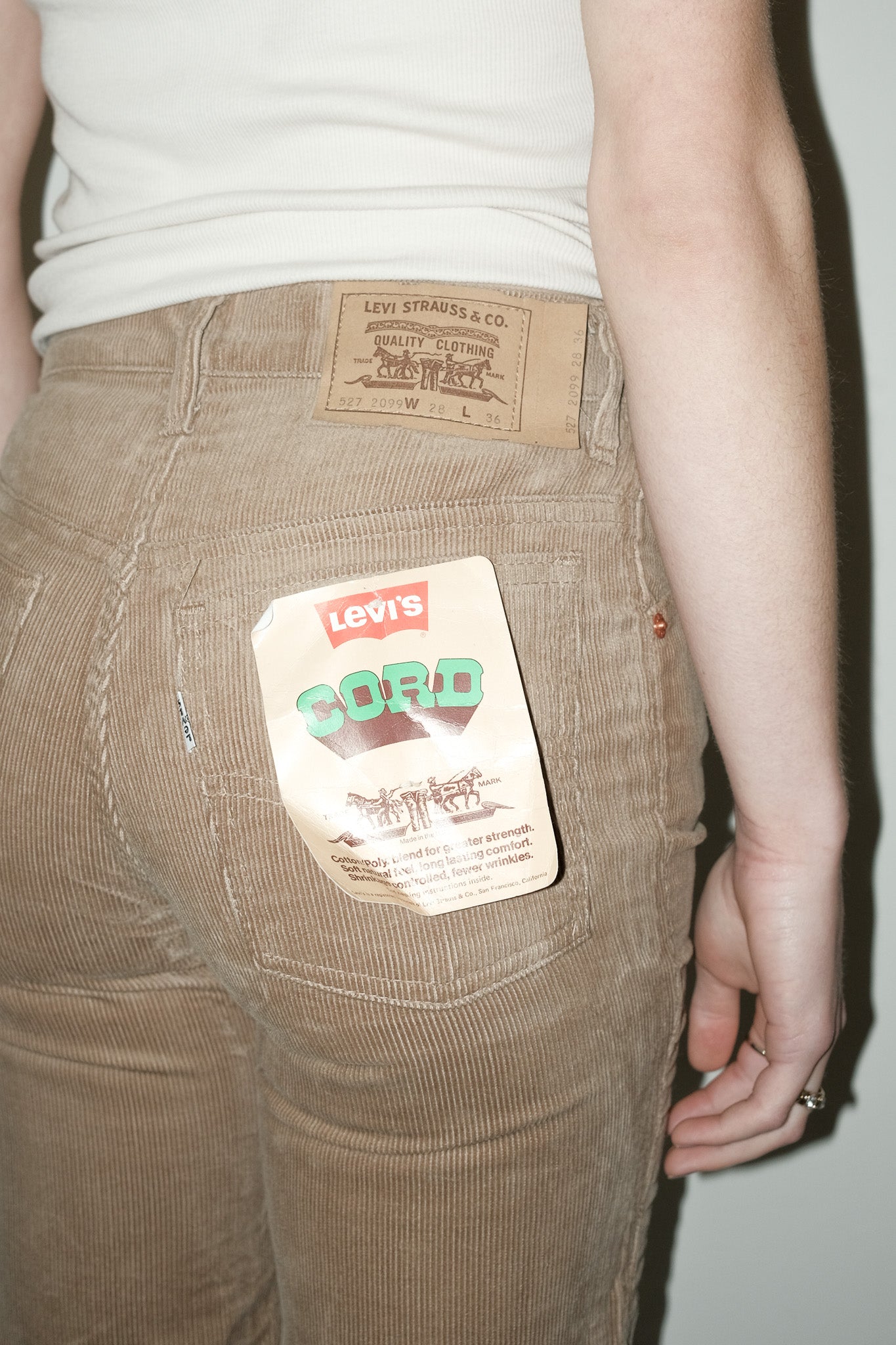 Levi's straight tall jeans - XS