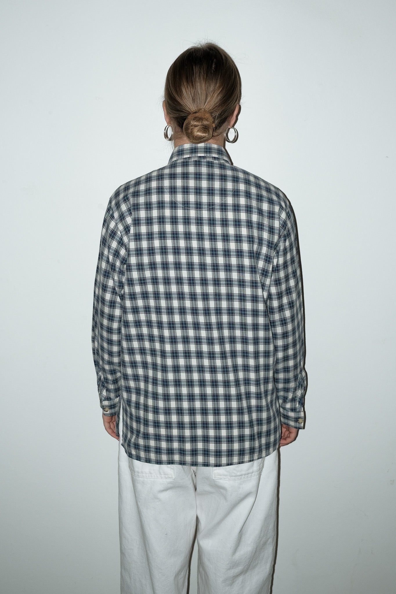 Elsie geprinte blouse - S