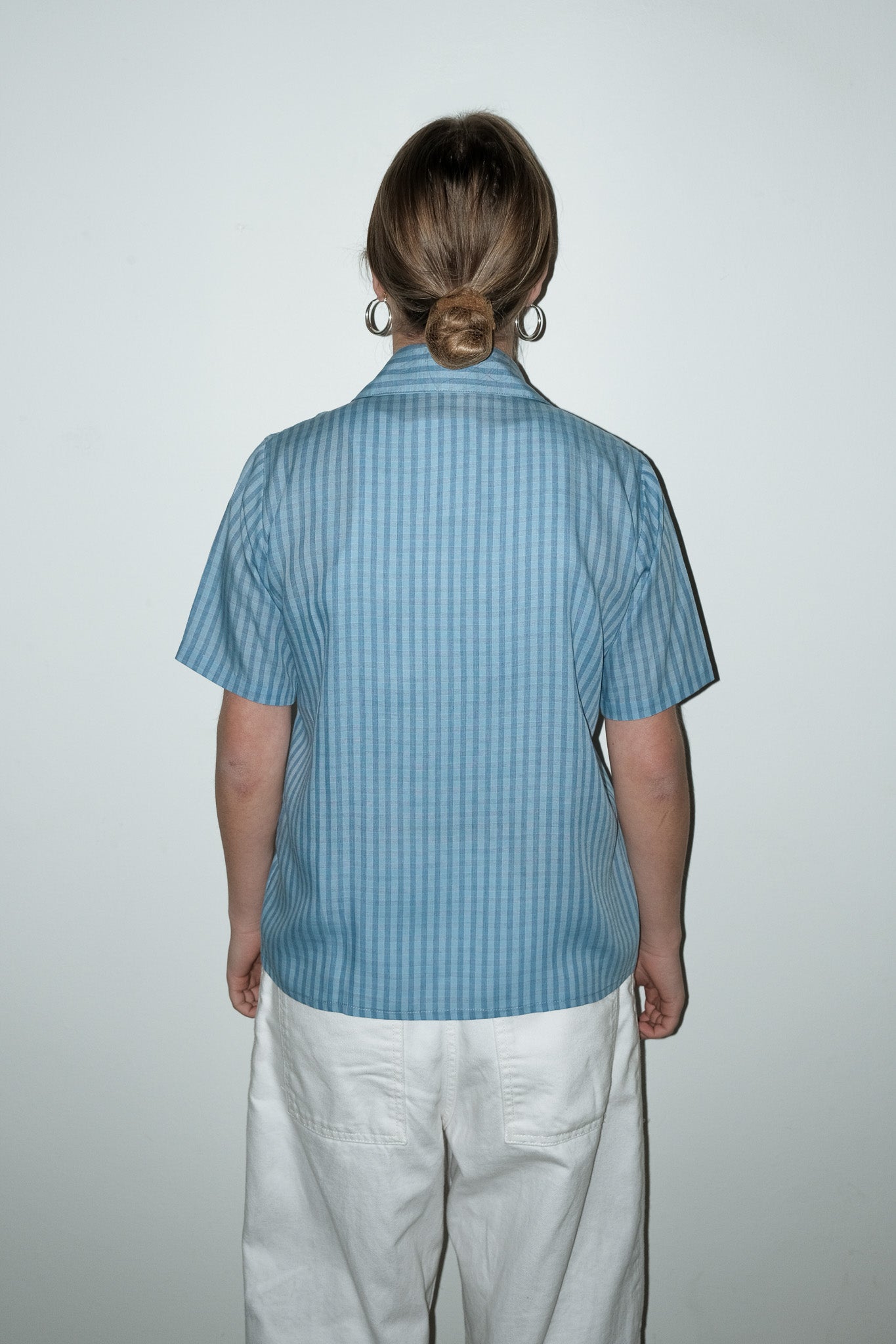 Kian geprinte blouse - S