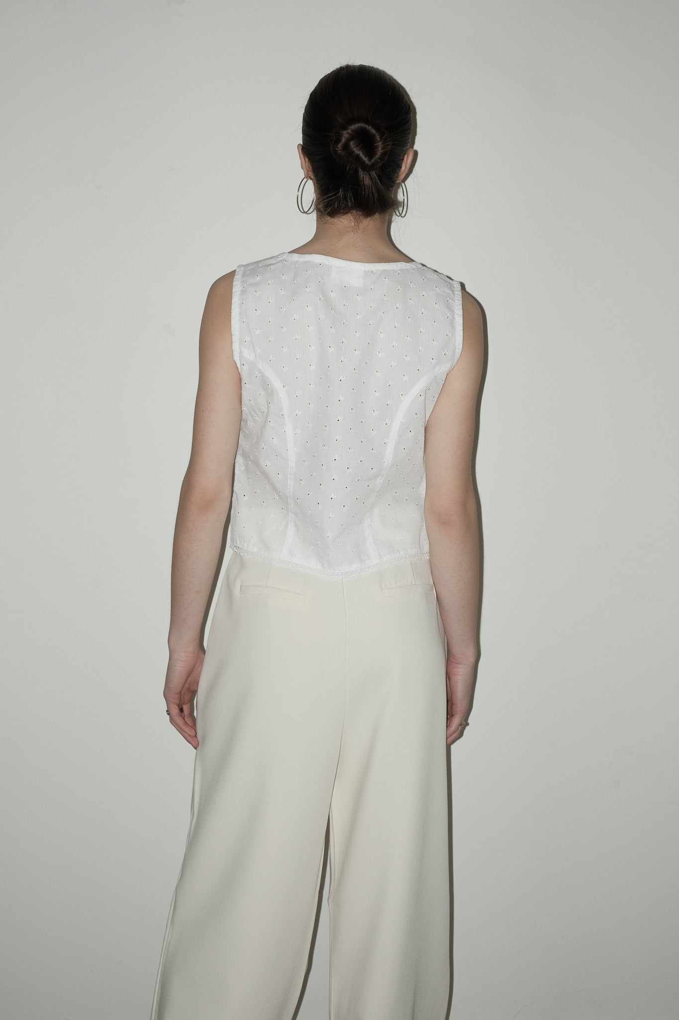 Hallie metallic blouse - M