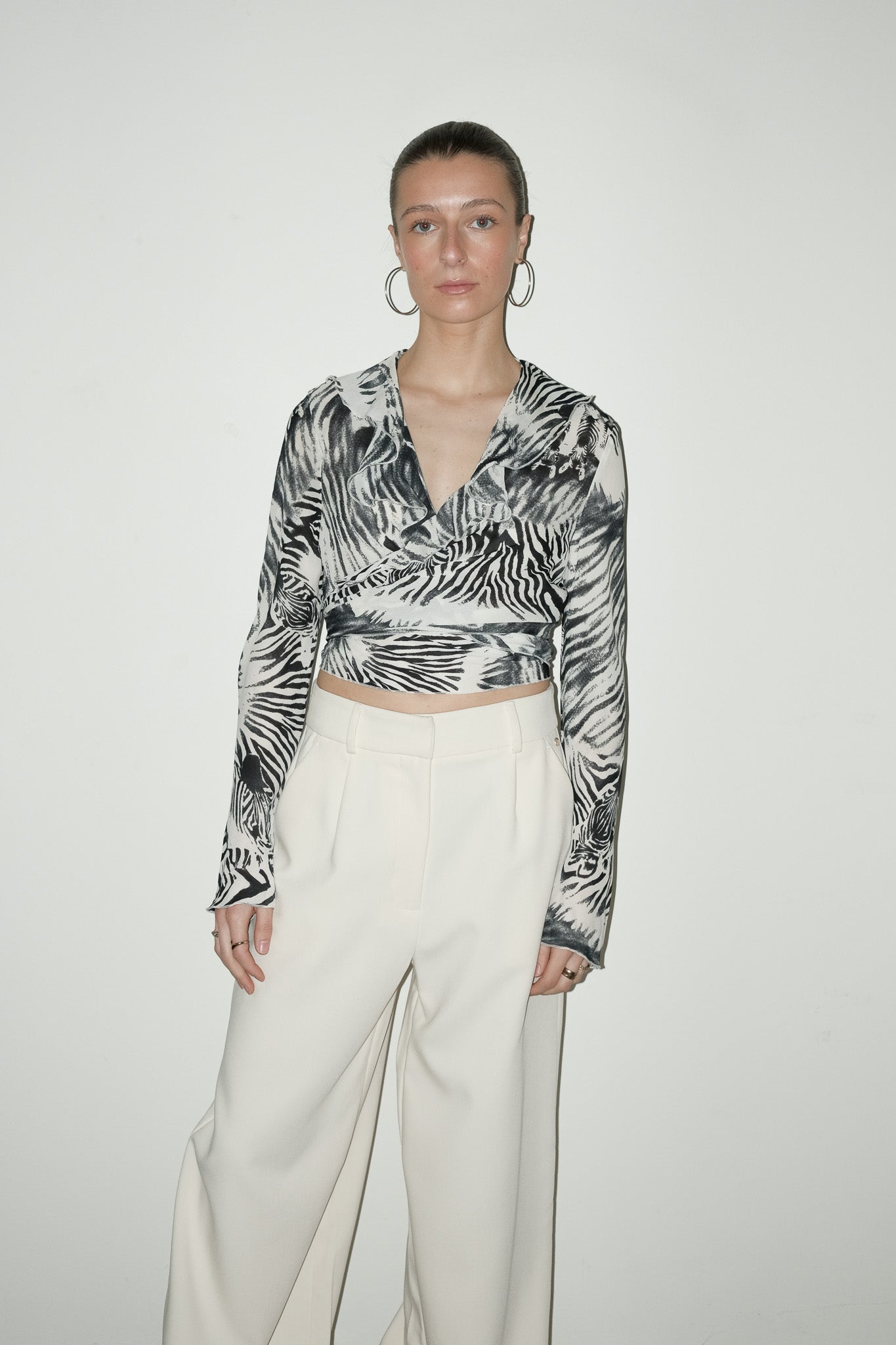 Eowy mesh knooptop - S