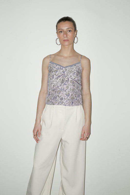 Livia 100% zijde top - XS