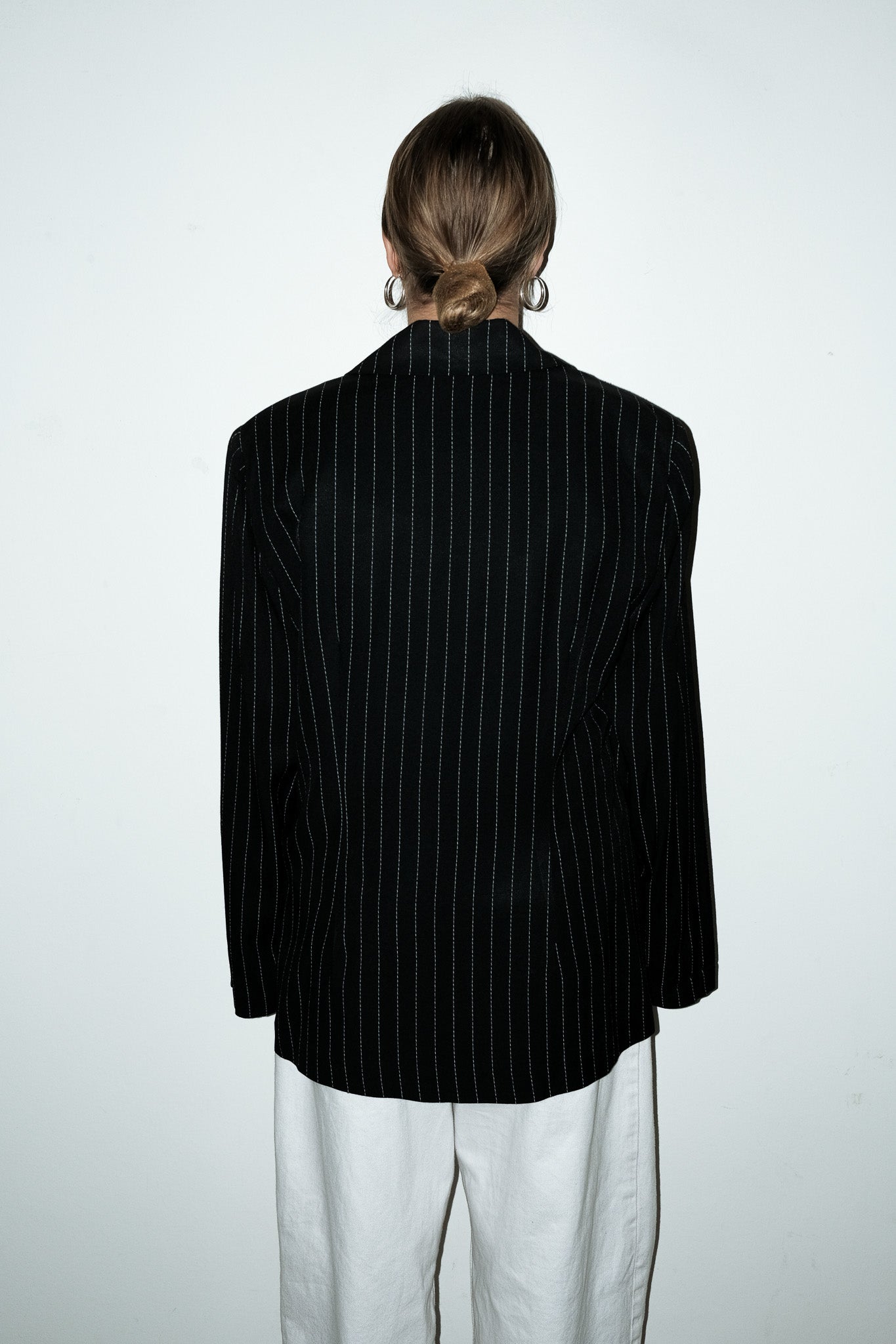 Oise gestreepte blazer - M