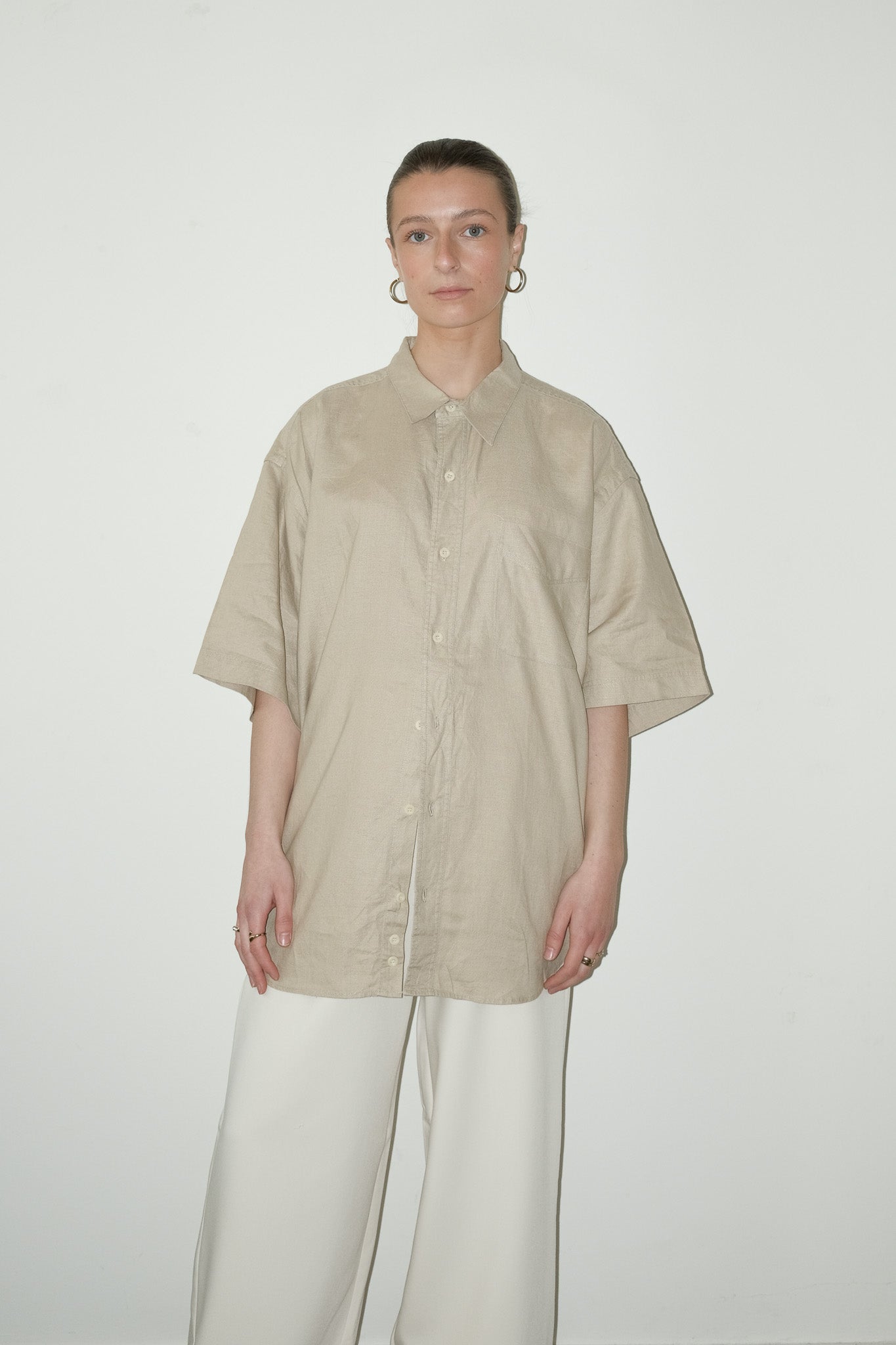 Zivy 100% linnen blouse - L