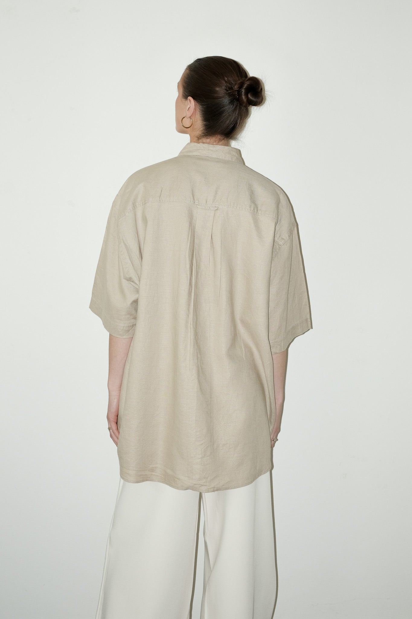 Zivy 100% linnen blouse - L