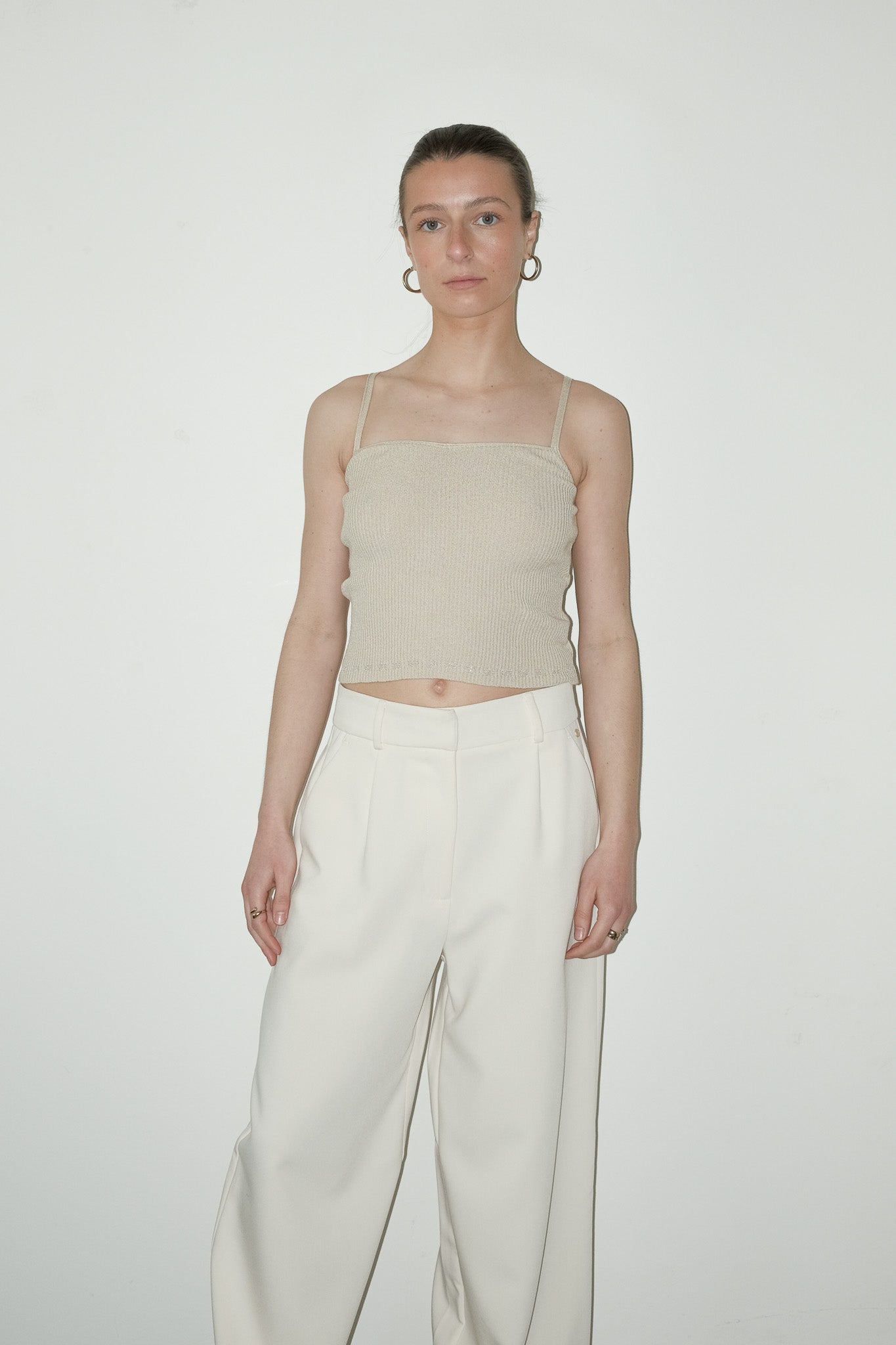 Lux gebreide croptop - XS