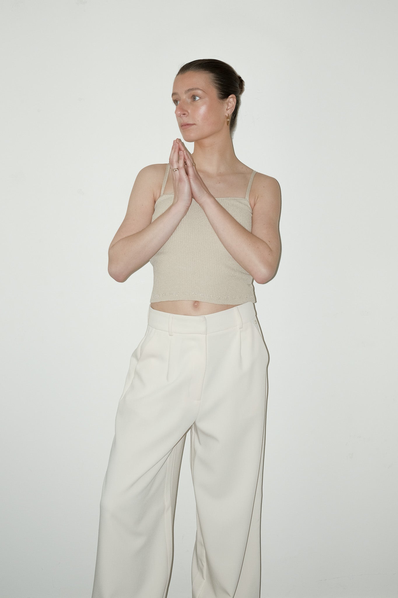 Lux gebreide croptop - XS
