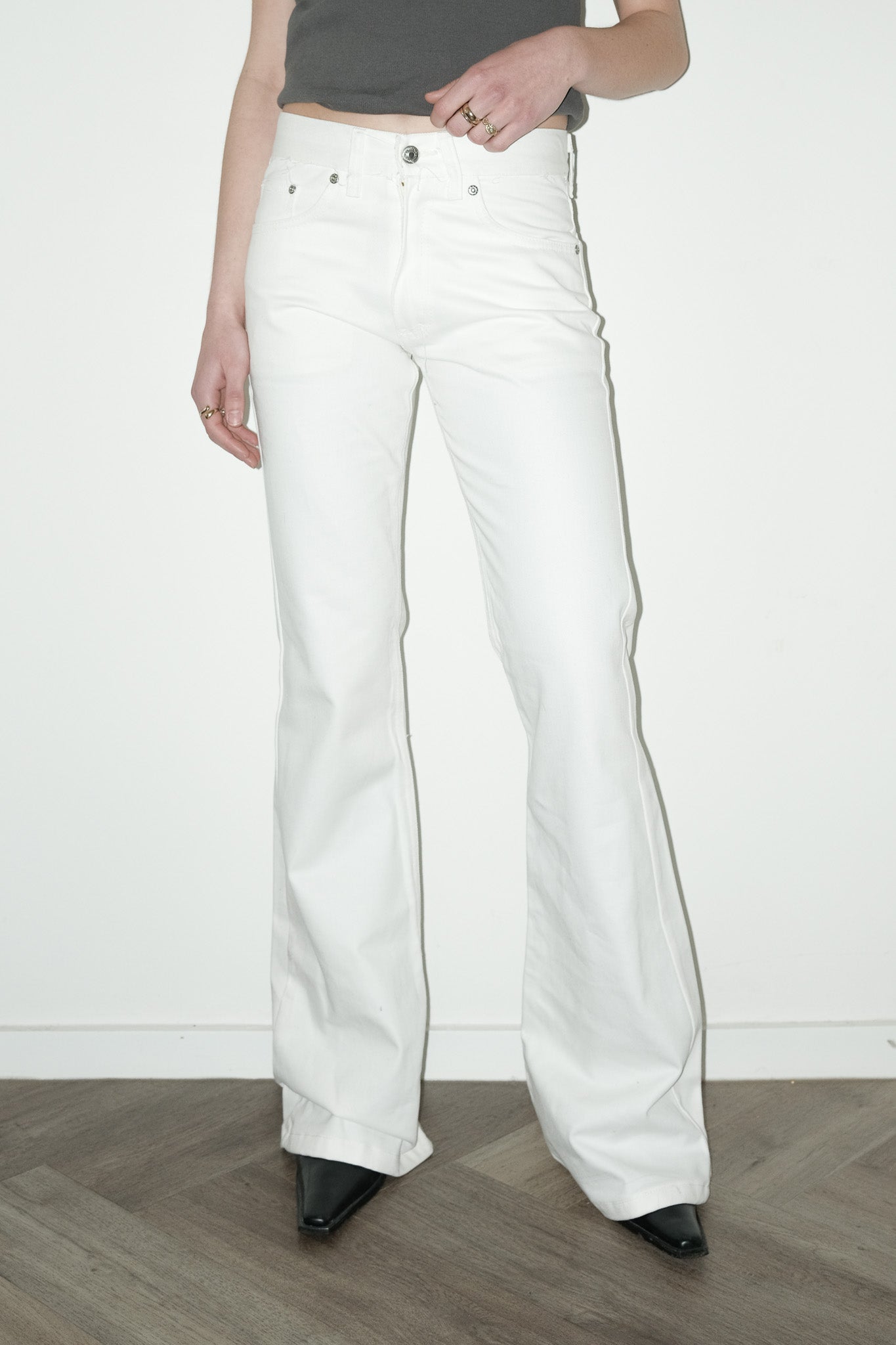 Blake tall flared jeans - S