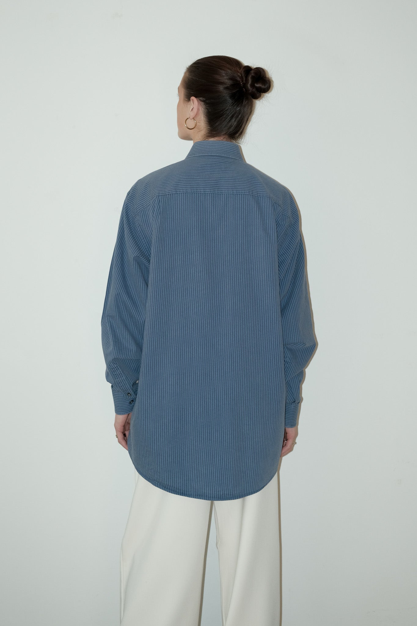 Calvin Klein gestreept overhemd - L