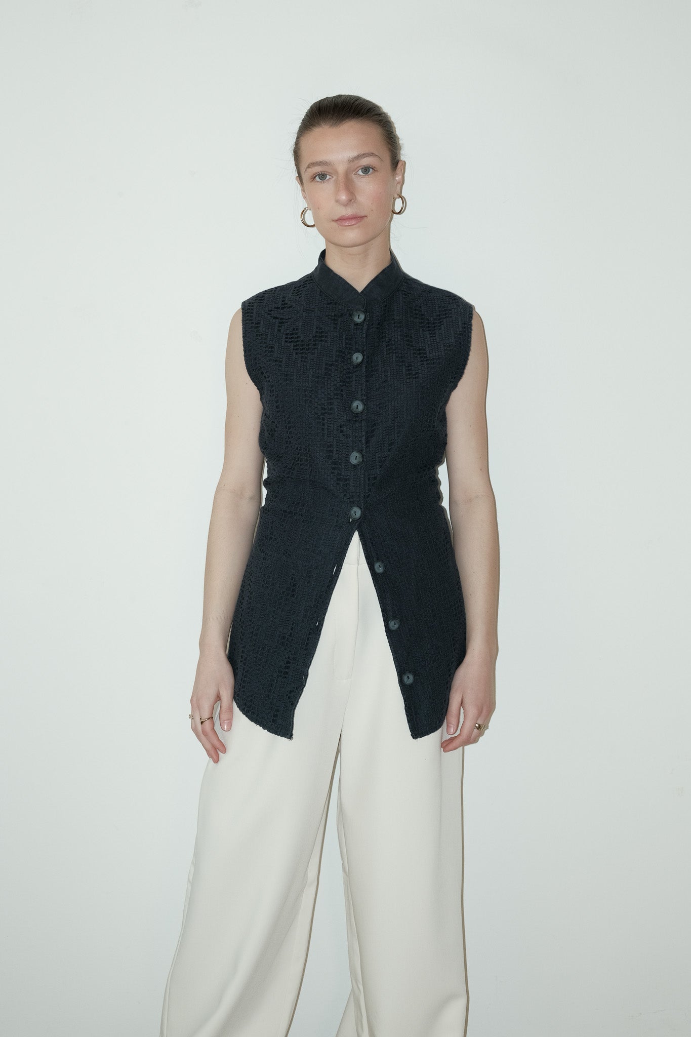 Raya linnen top - S