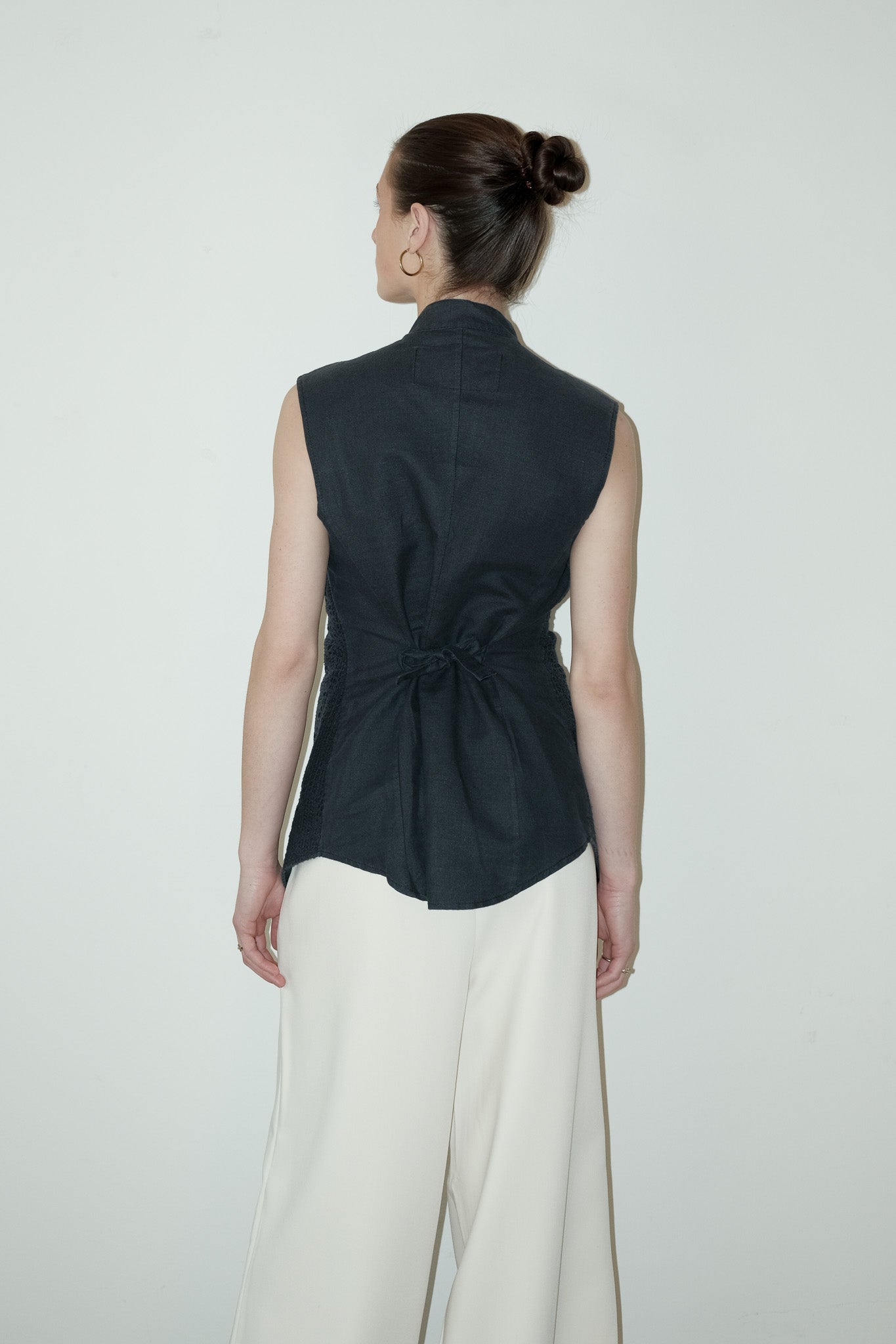 Raya linnen top - S