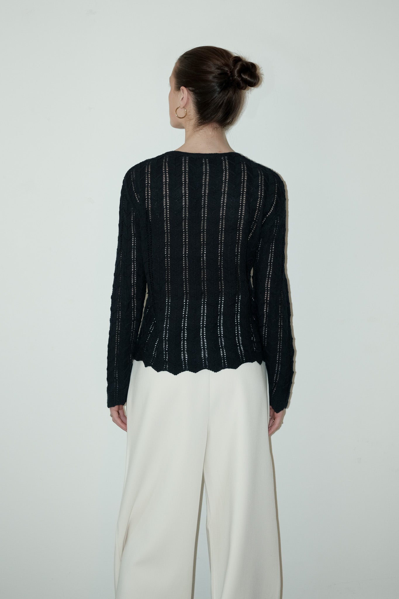 Monet crochet vestje - S