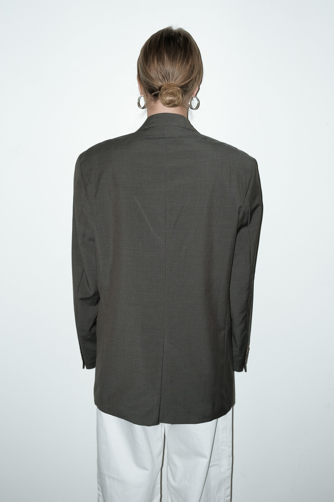 Maureen 100% wol blazer - M