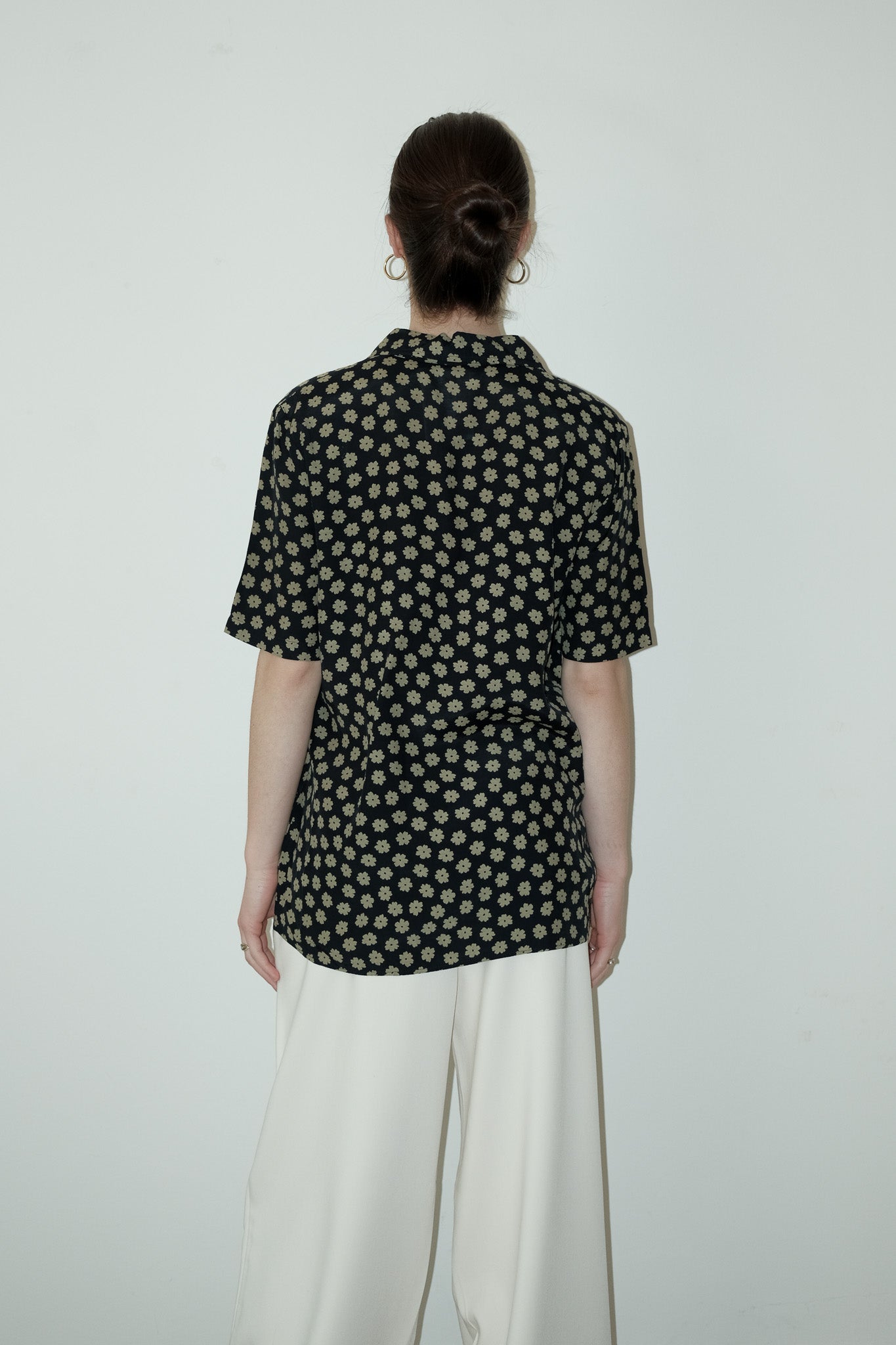 Aires geprinte blouse - M
