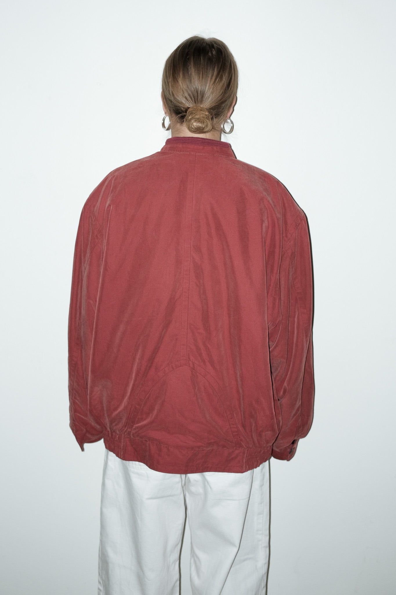 Noa 100% zijde bomberjack - L