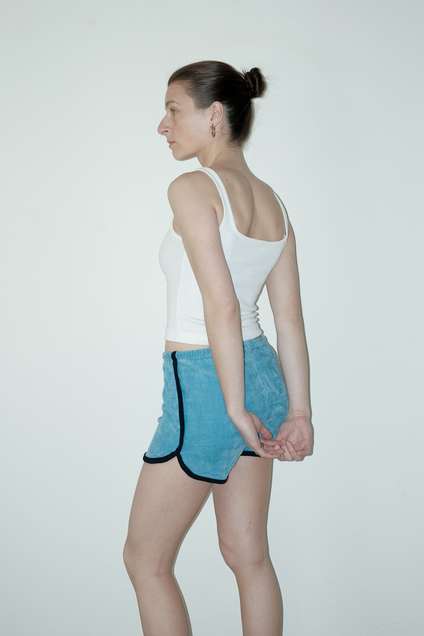 Lita badstof short - S