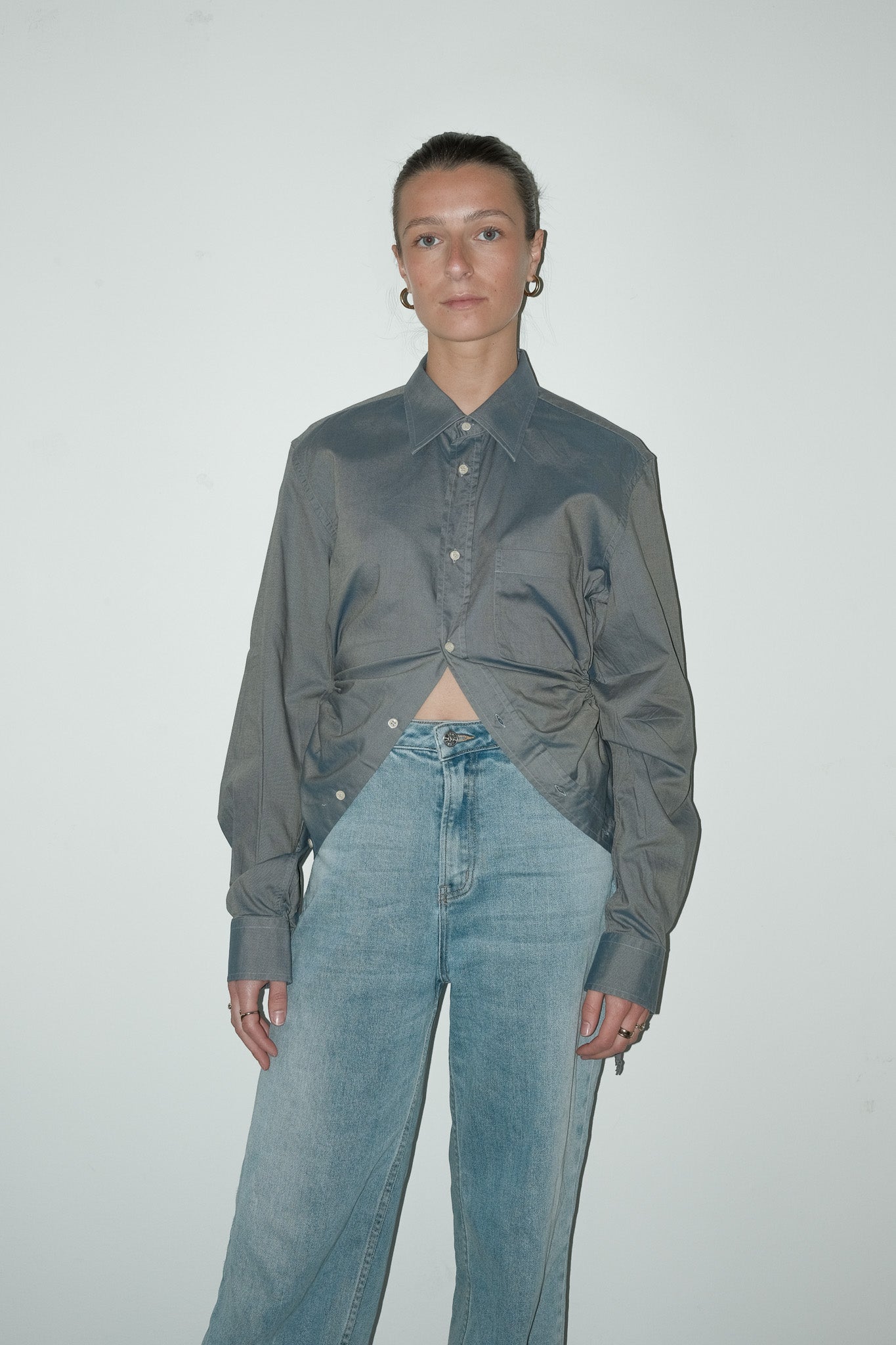 Vive reworked blouse - S