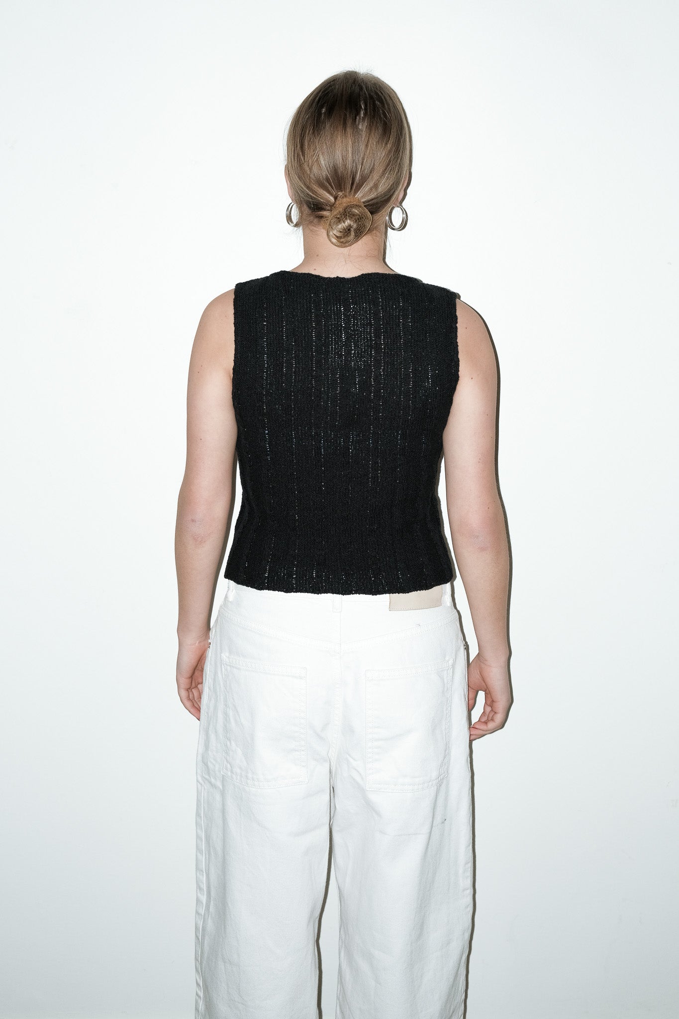 Mona gebreide top - S