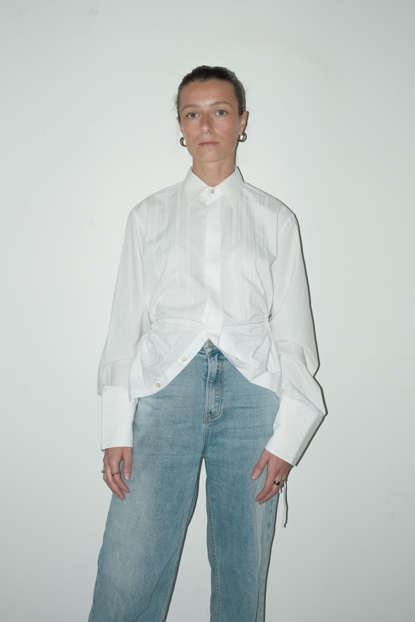 Aven reworked blouse - S