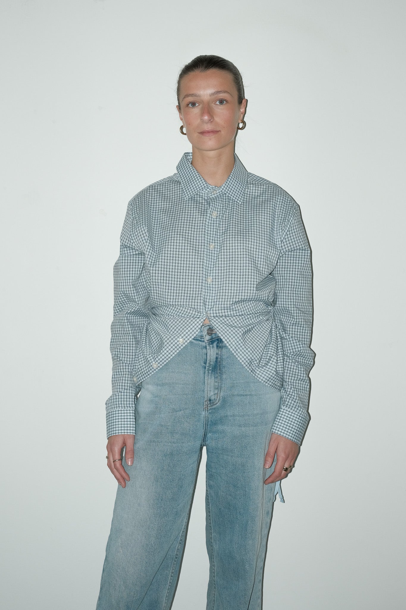 Alba reworked blouse - S
