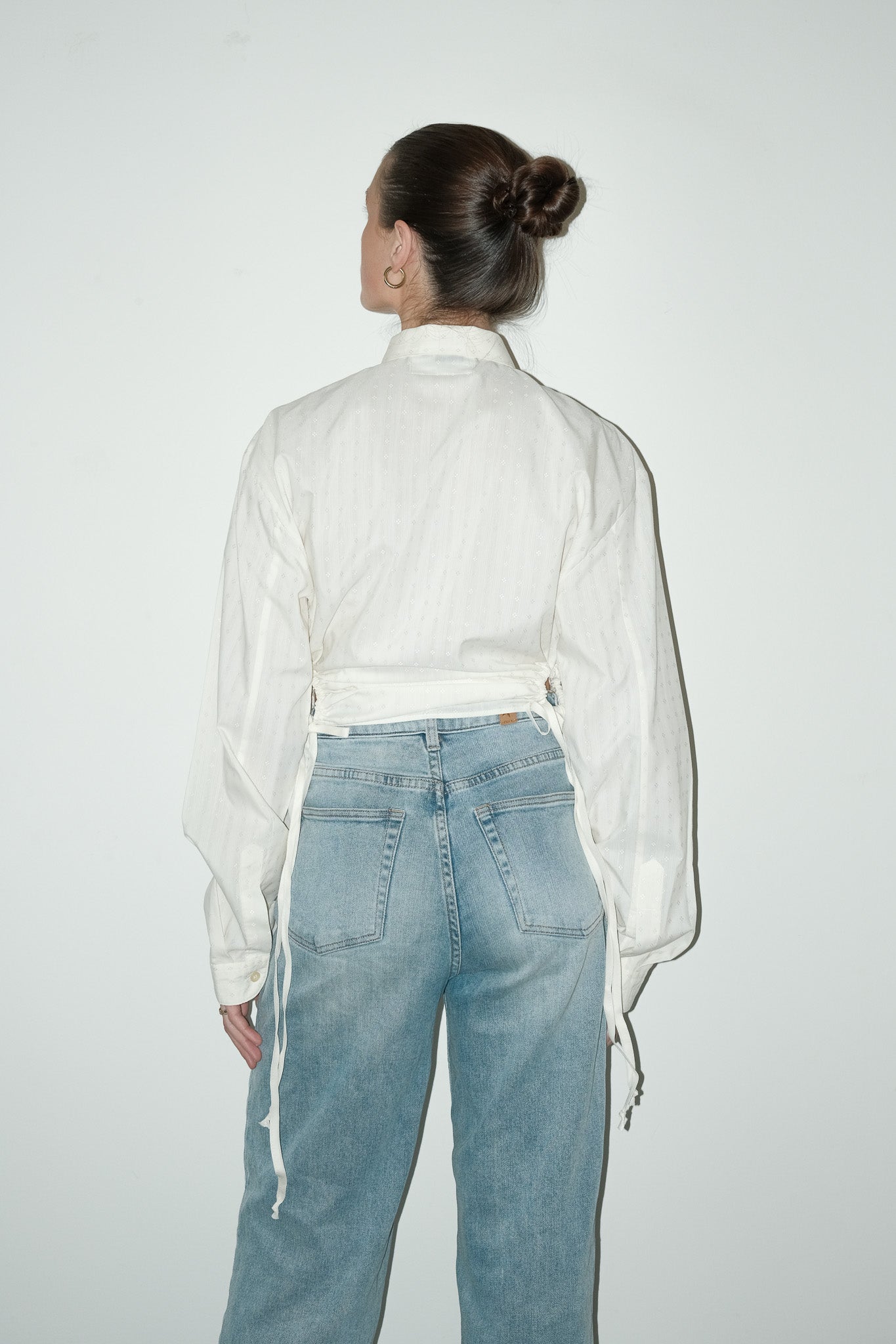 Tali reworked blouse - S