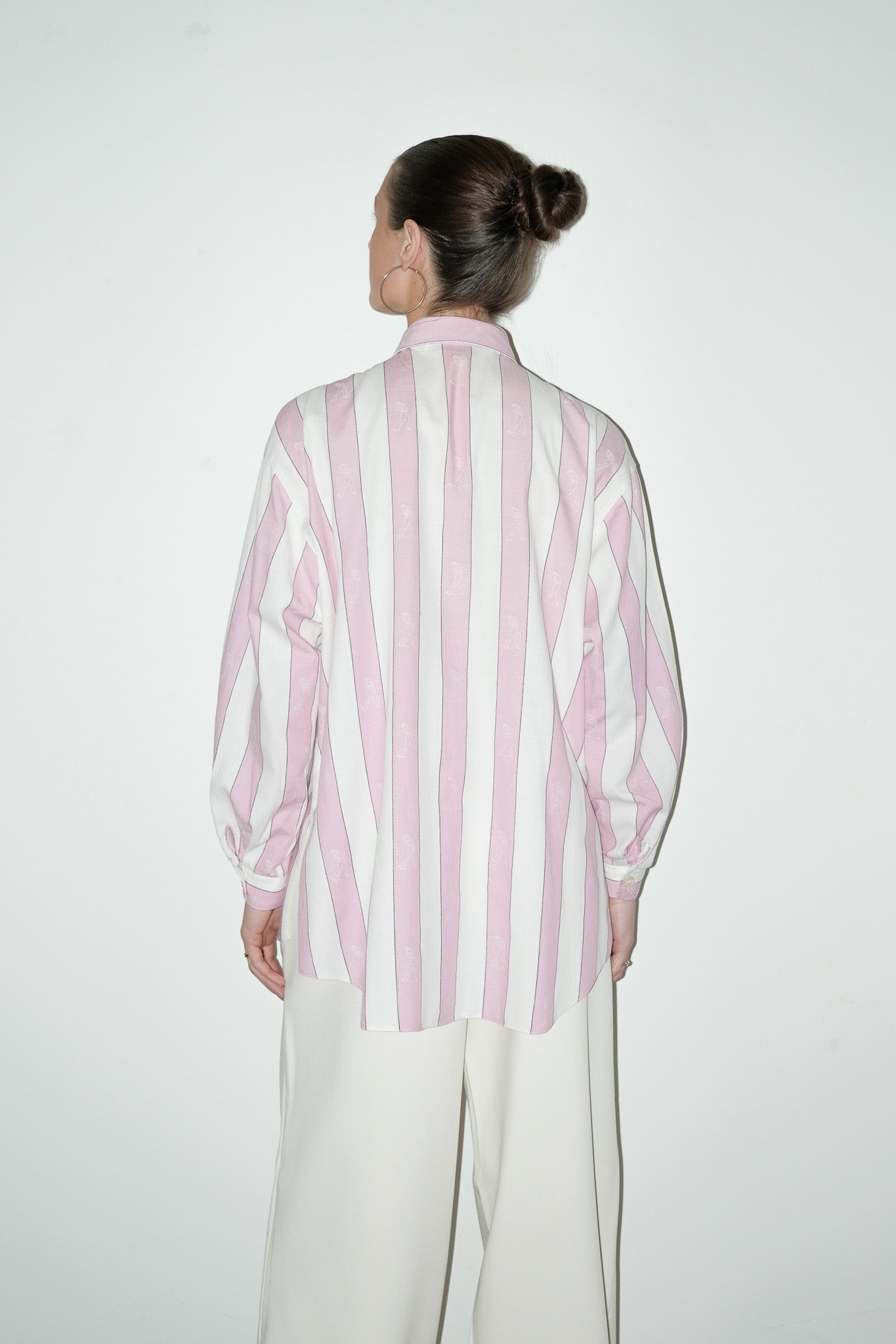 Xai gestreepte blouse - L