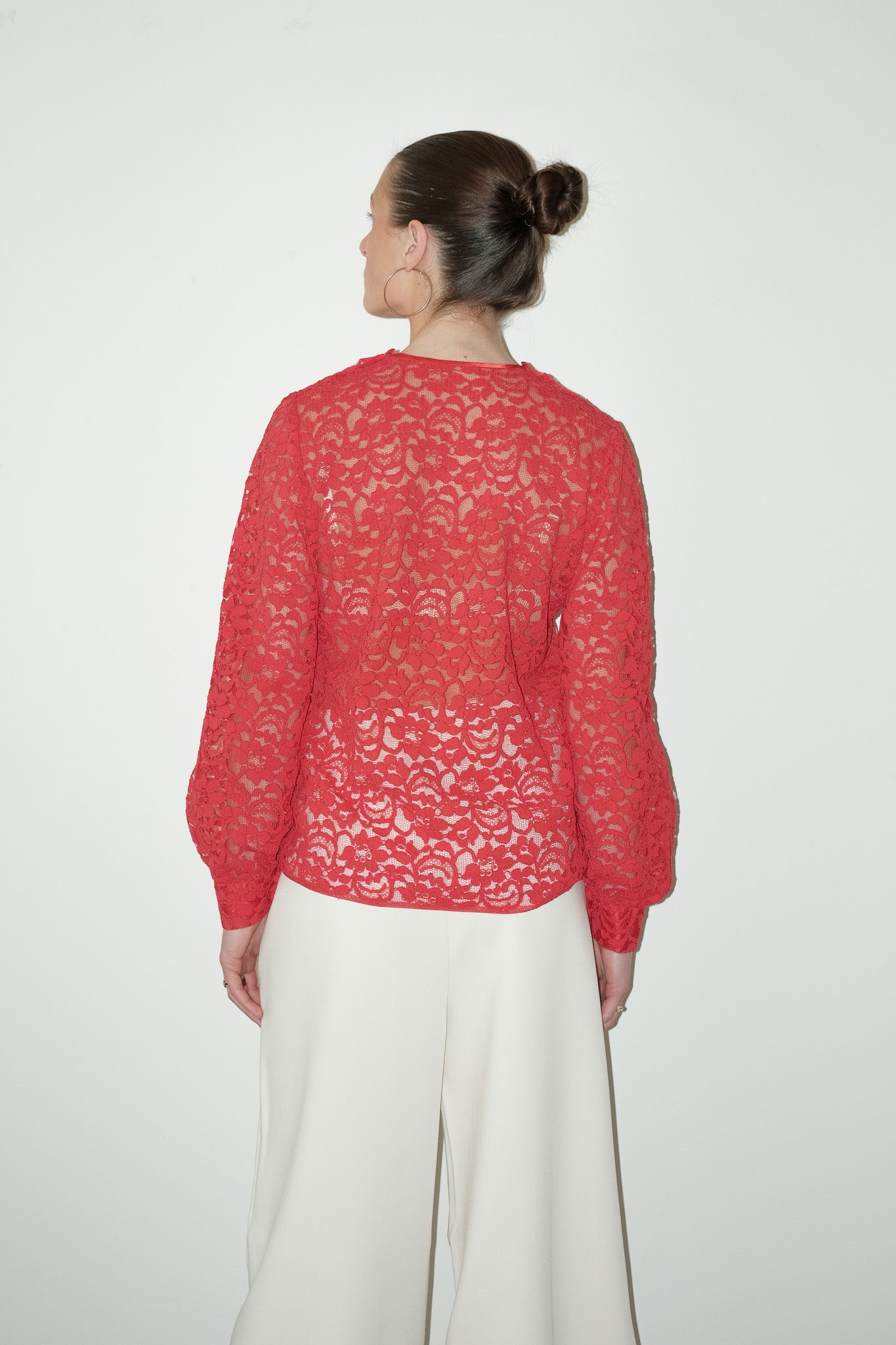 Sienn kanten top - M