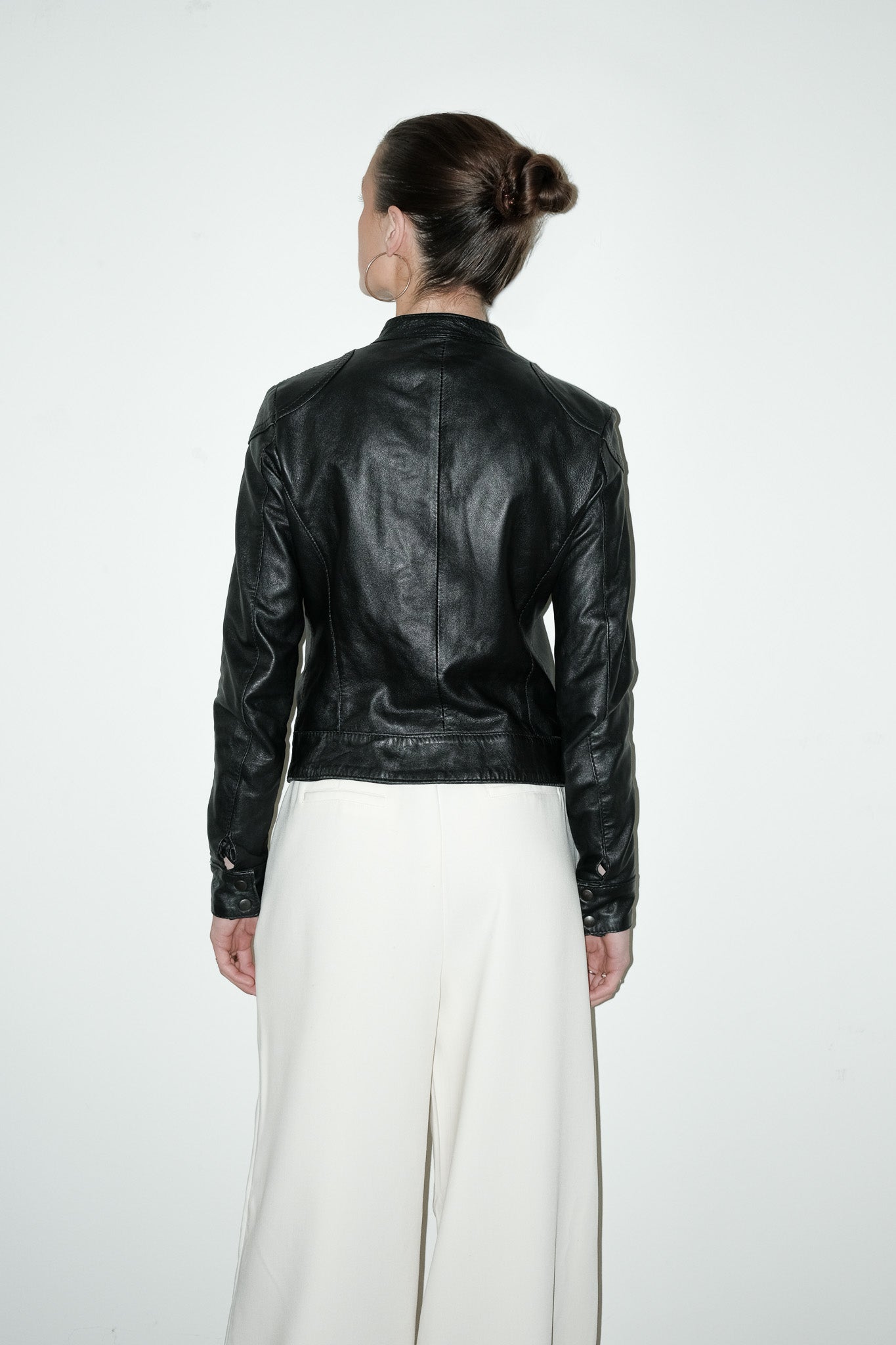 Ava 100% leren jack - XS
