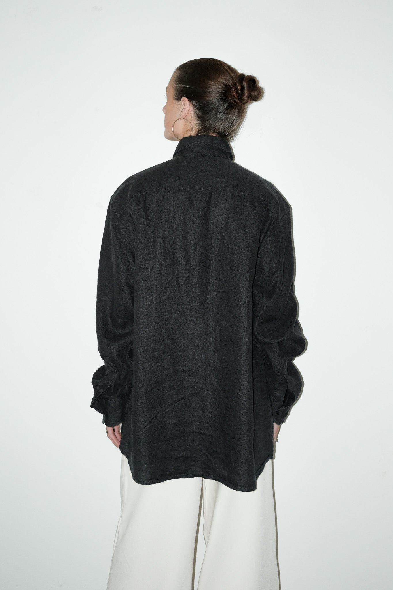 Rune 100% linnen blouse - L