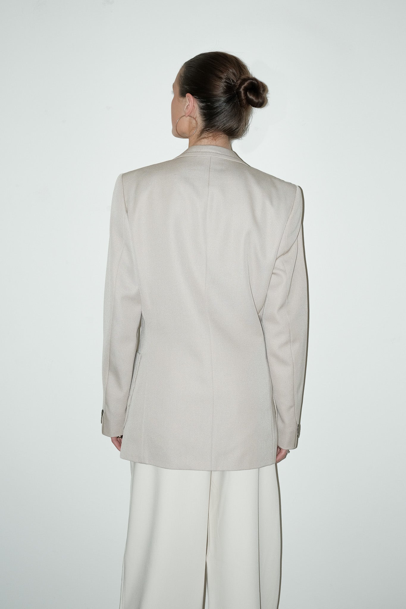 Liora wool-blend blazer - S
