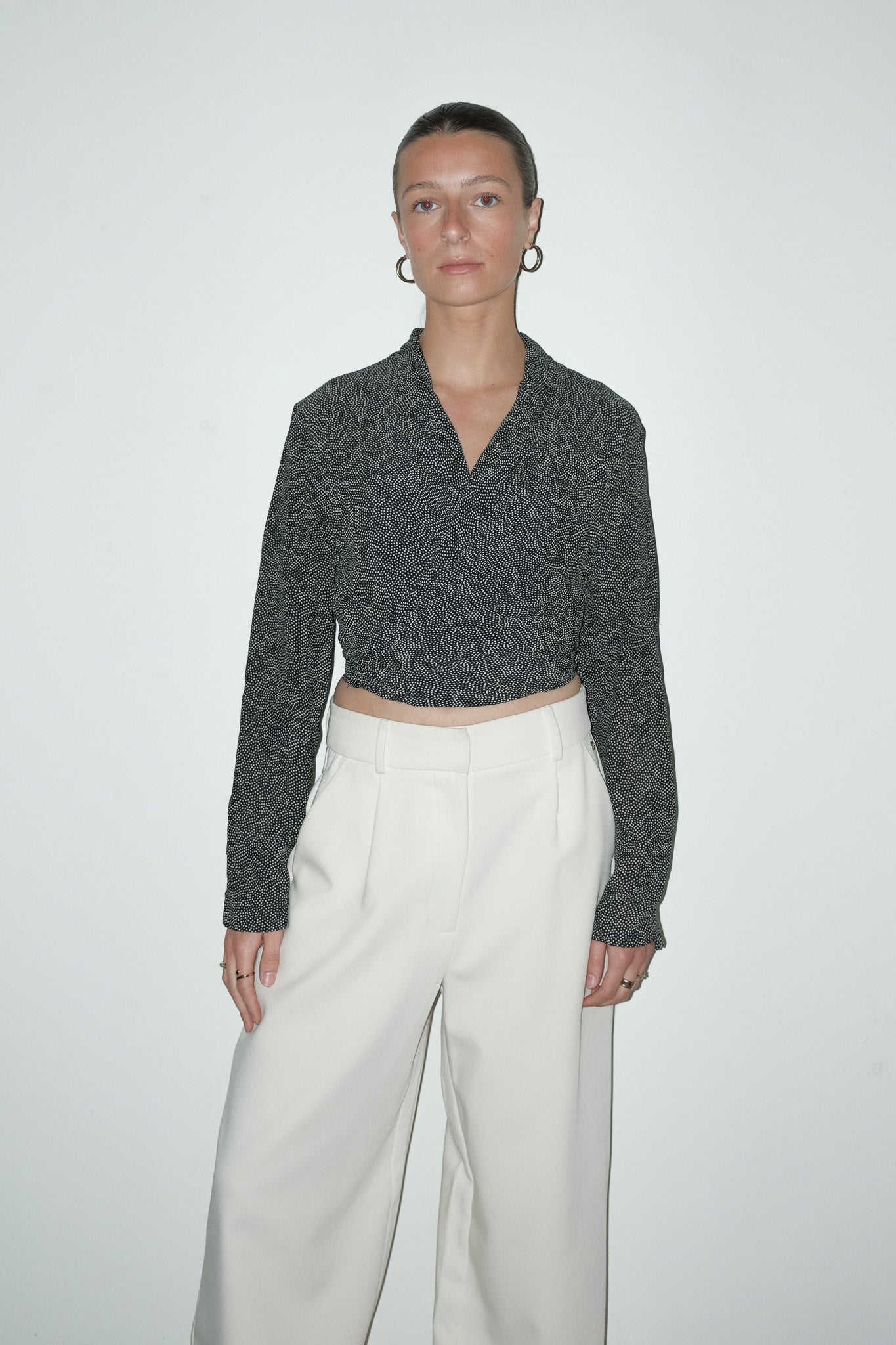 Elu wikkel top - S