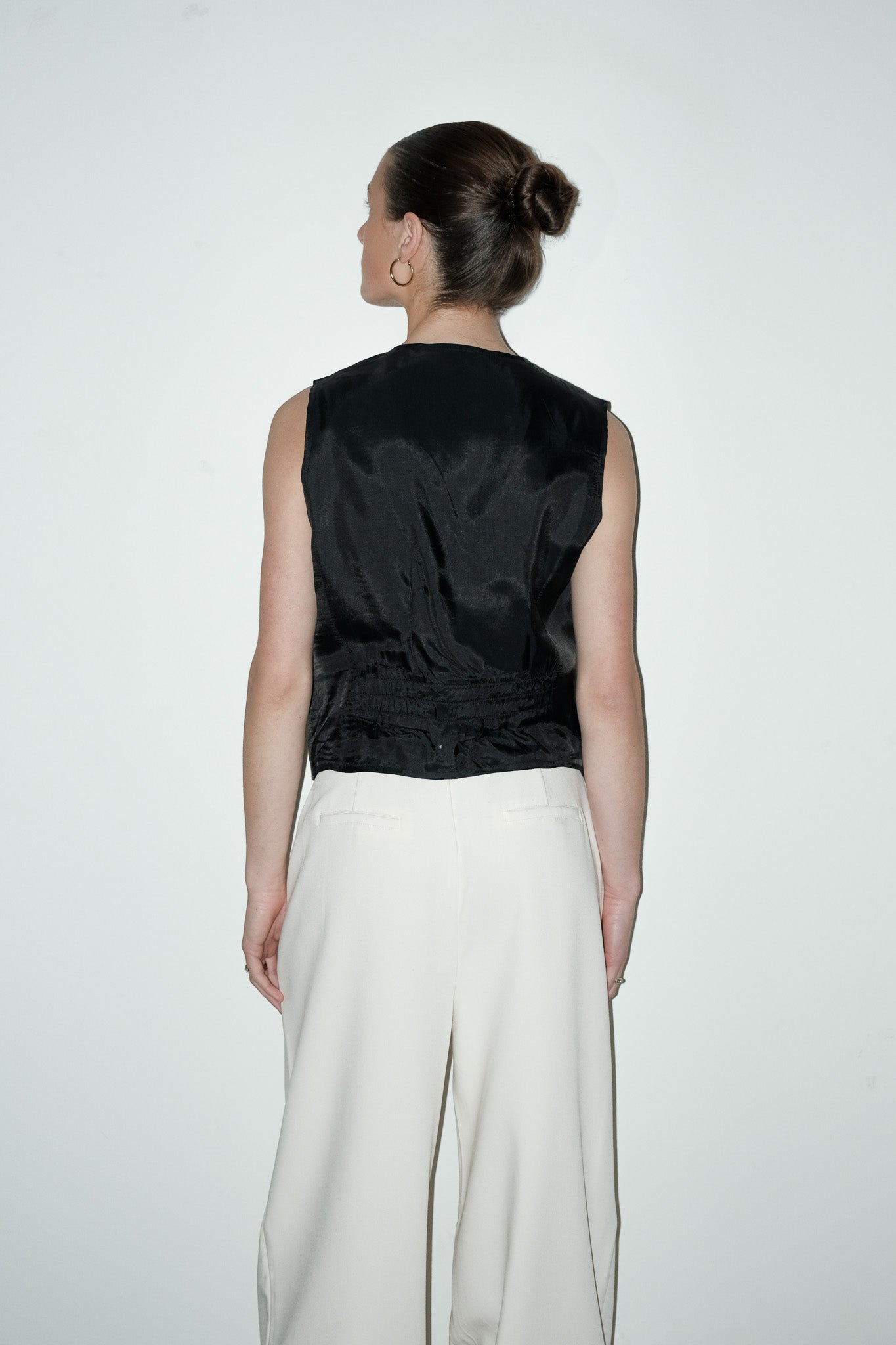 Yinu jacquard gilet - S