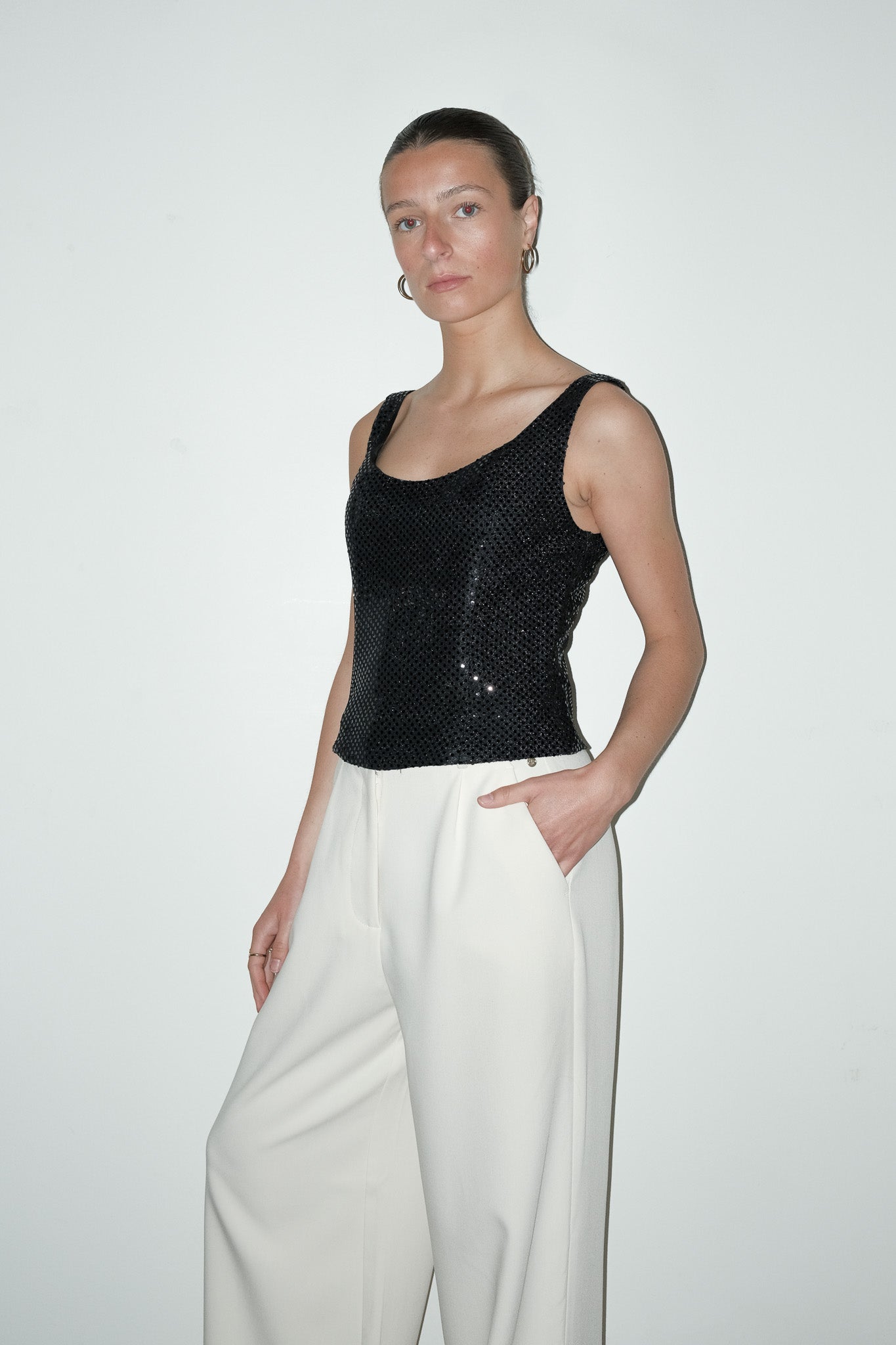 Rilo glitter top - S