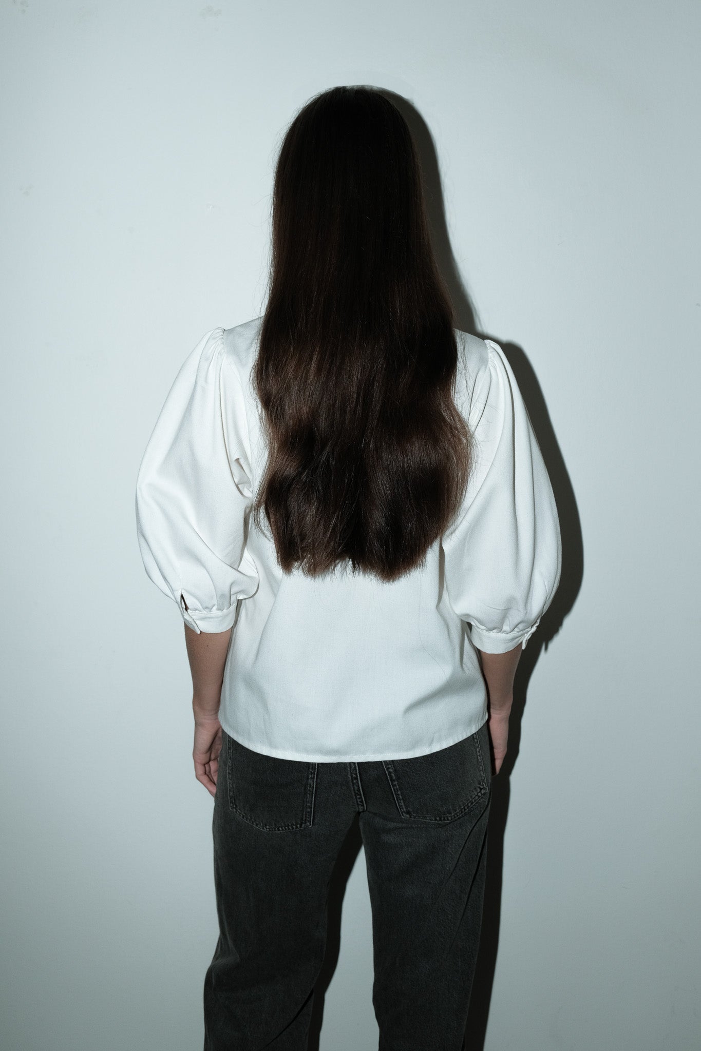 Jina katoenen blouse - M