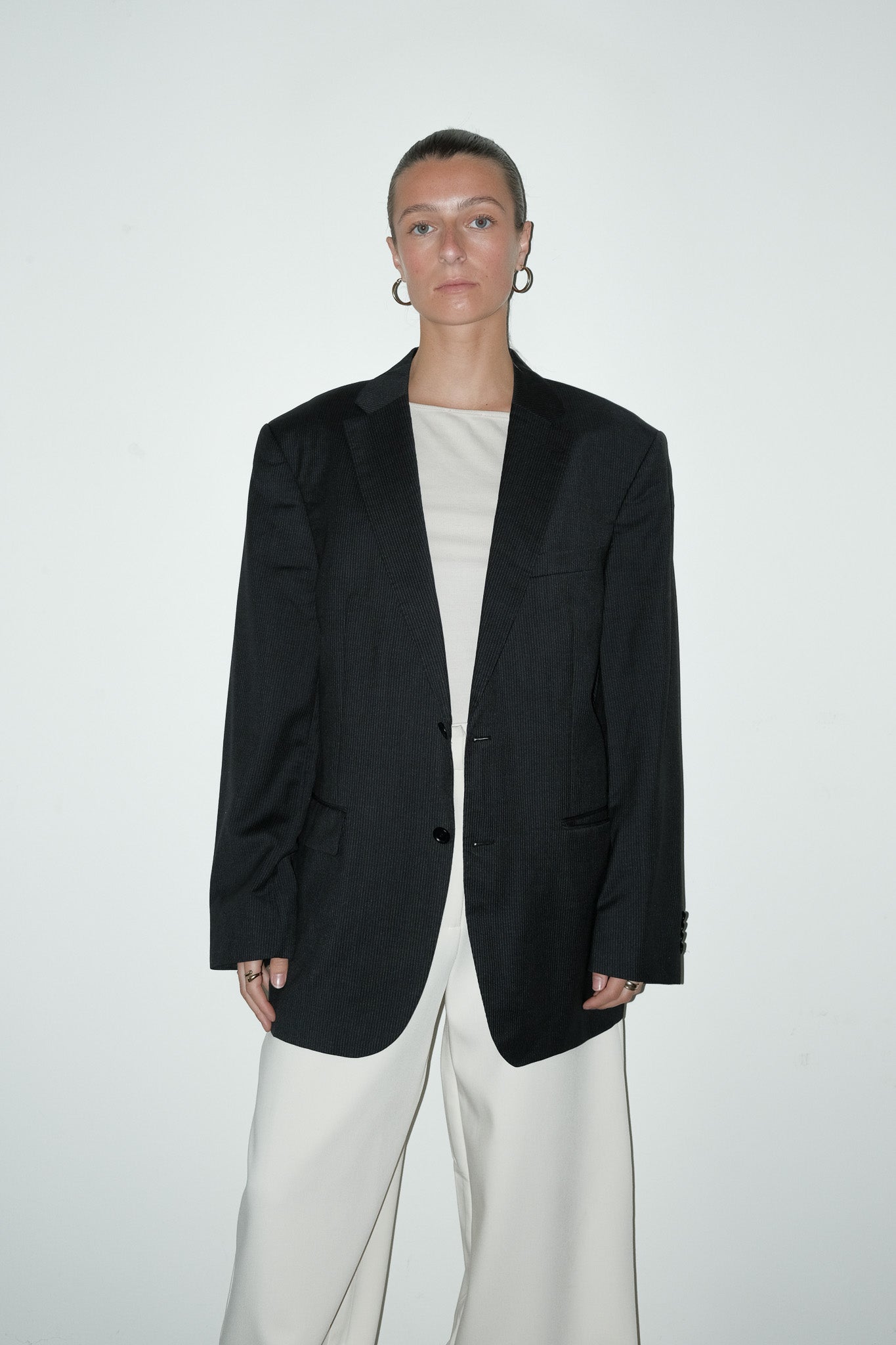 Nimé zwarte blazer - M