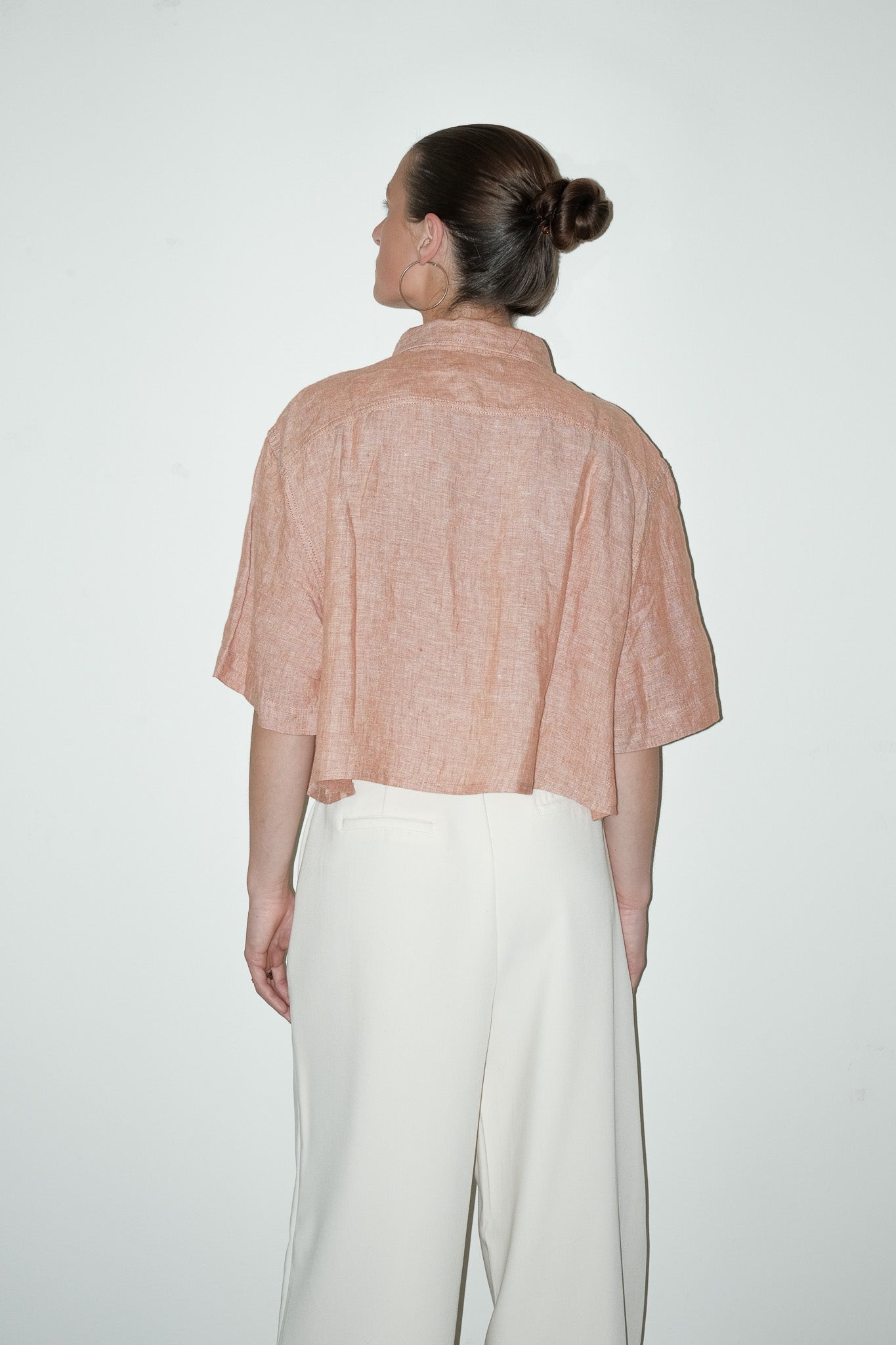 Ray cropped blouse - M
