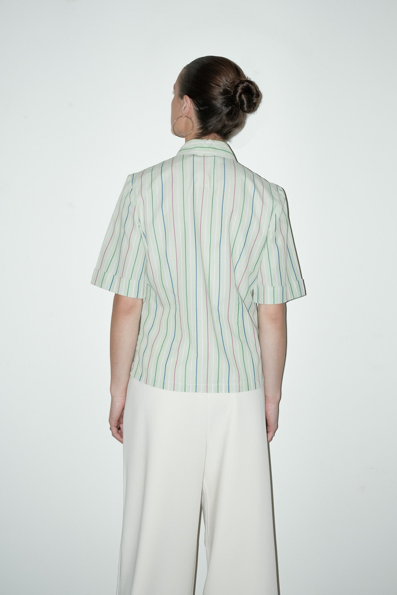 Junice gestreepte blouse - S