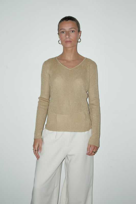 Jules glitter longsleeve - M