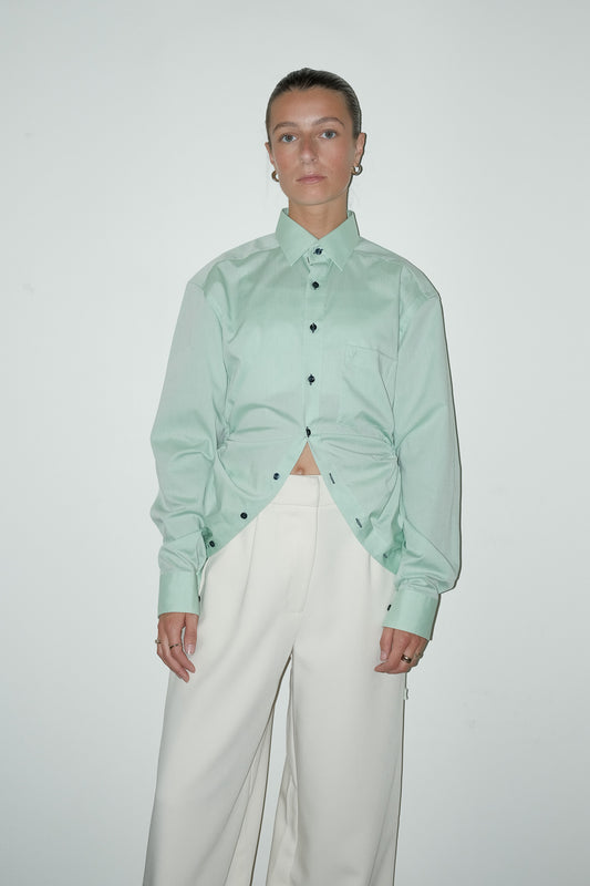 Lita reworked blouse - M