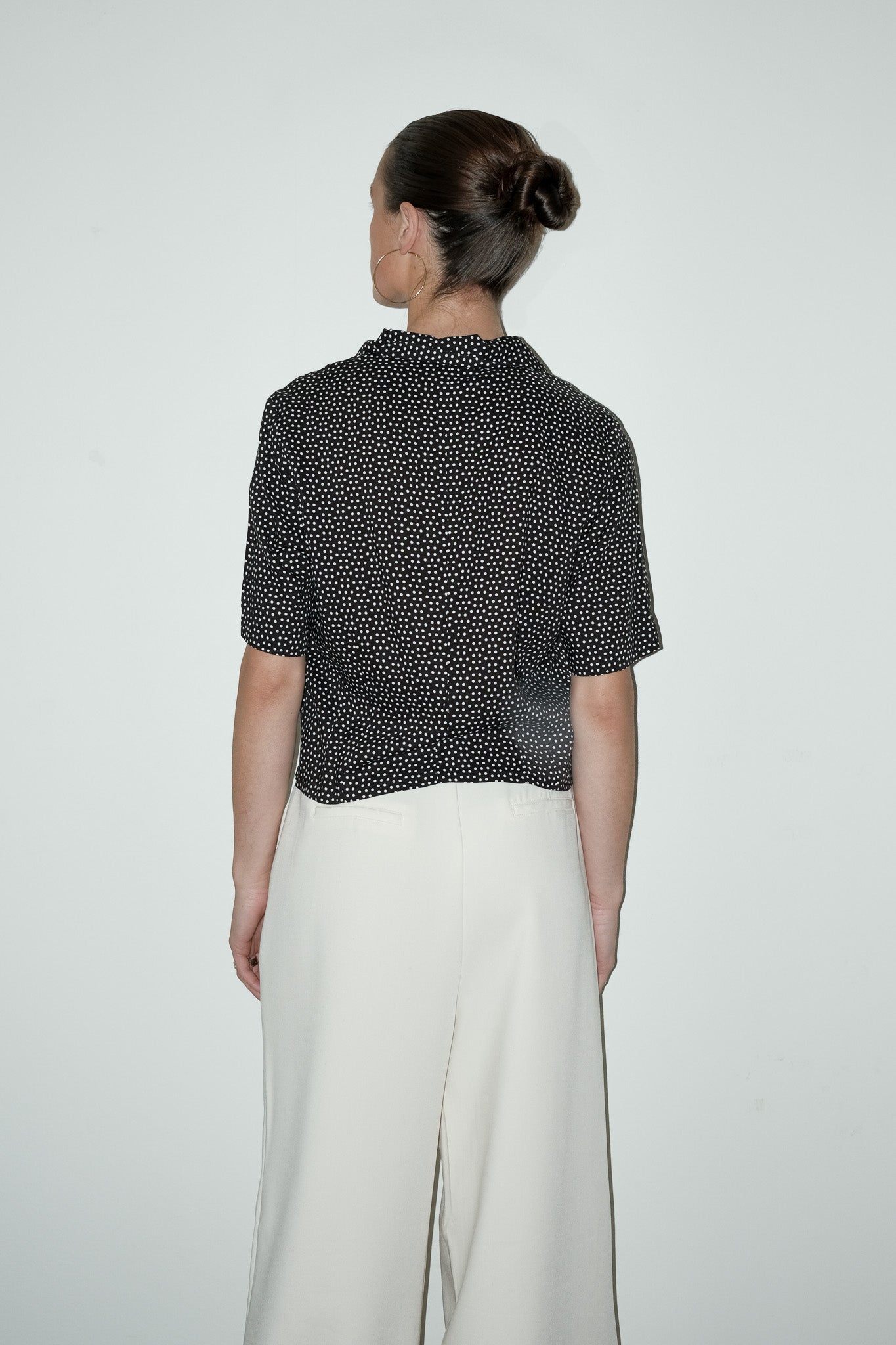 Cleo cropped blouse - M