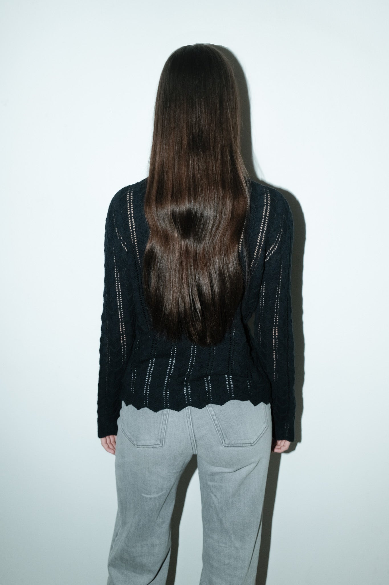 Monet crochet vestje - S