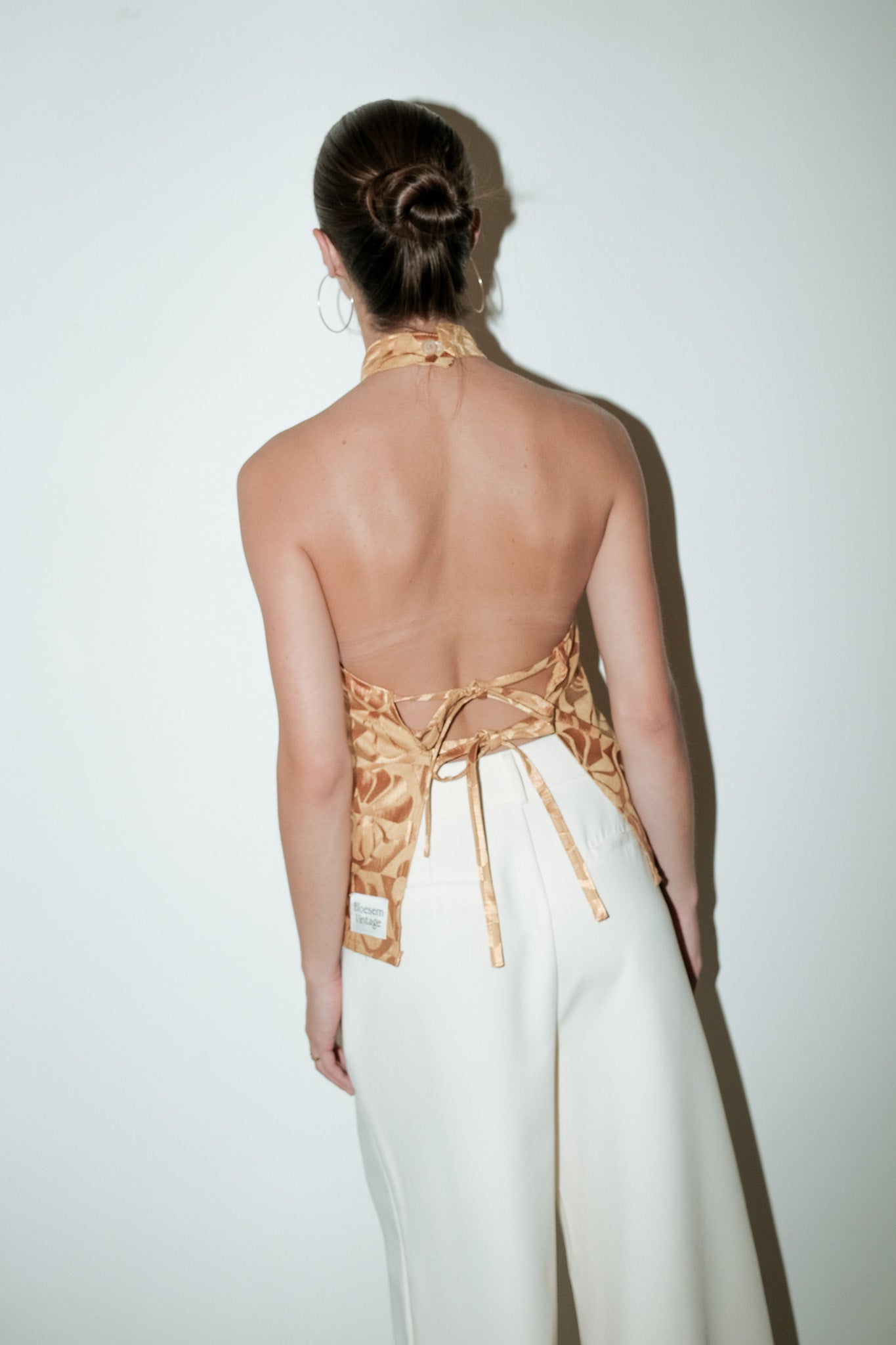 Yonae reworked halter top - one size
