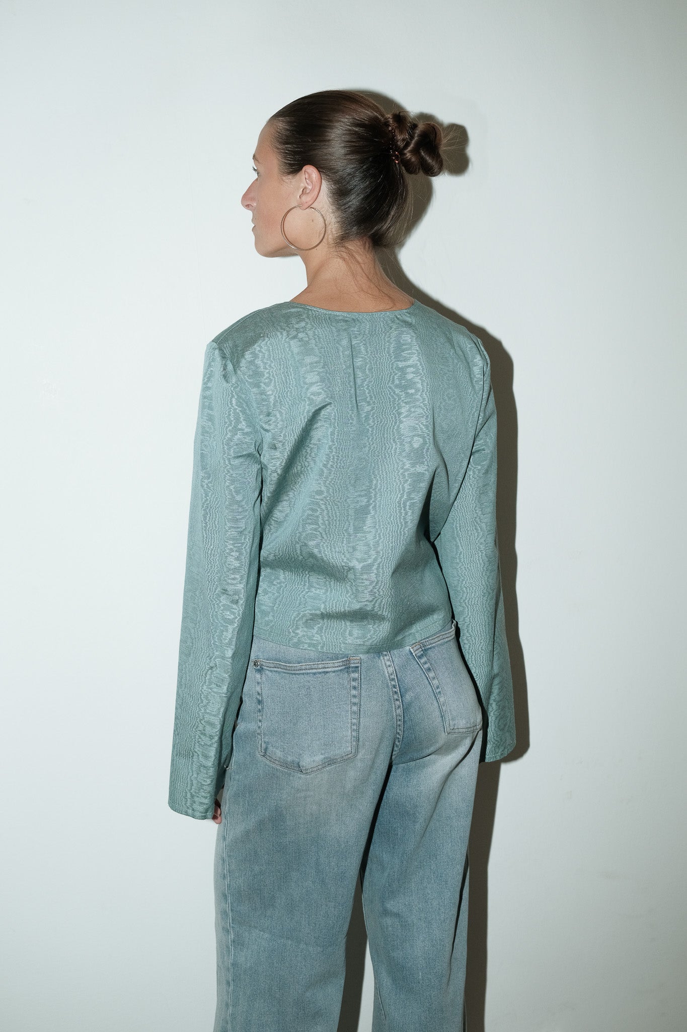 Mirre reworked wrap blouse - one size