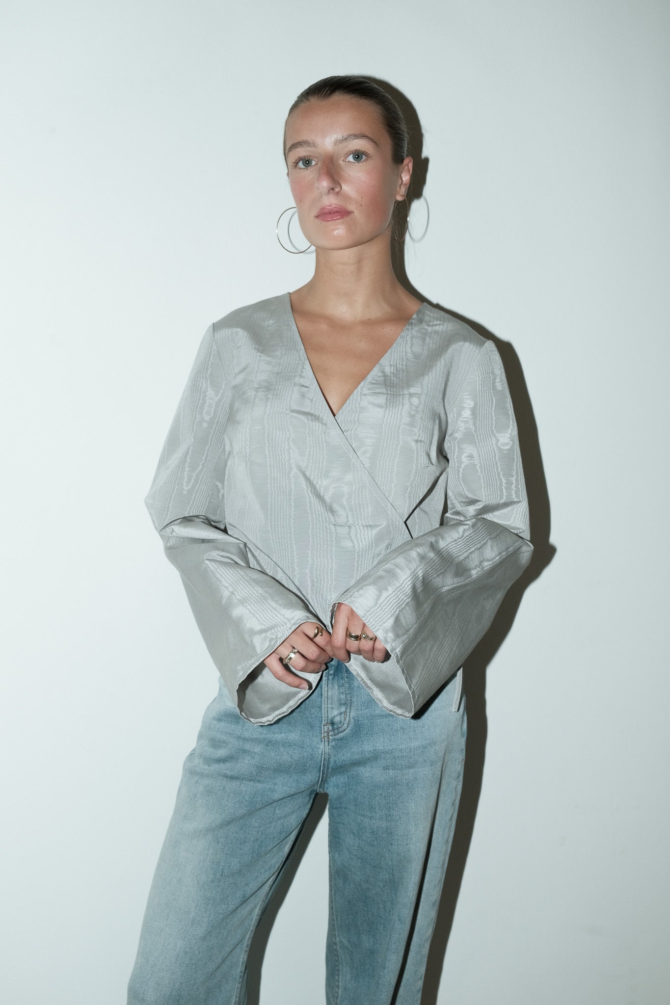 Rio reworked wrap blouse - one size