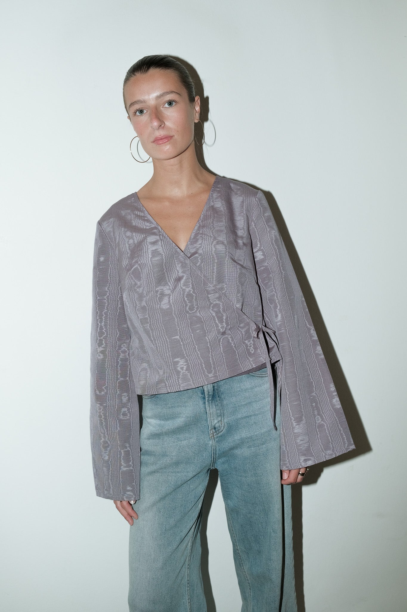Monae reworked wrap blouse - one size