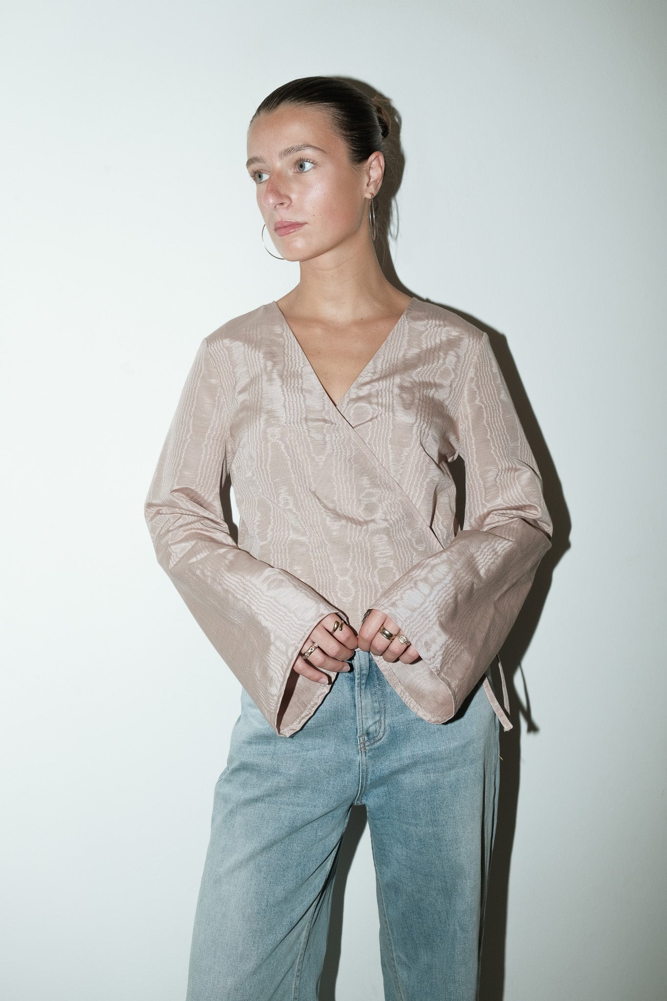Leàn reworked wrap blouse - one size
