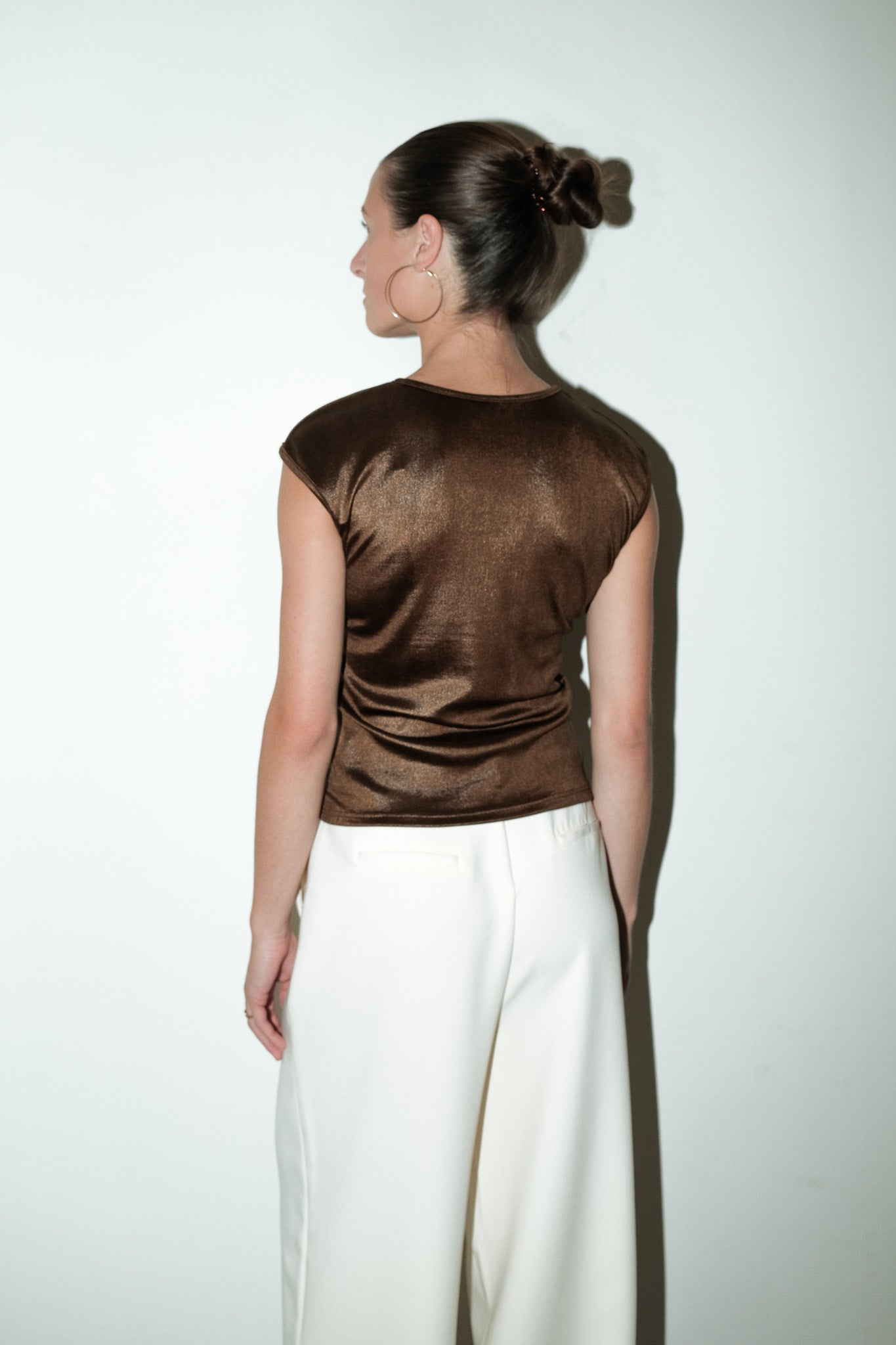 Lola metallic top - M