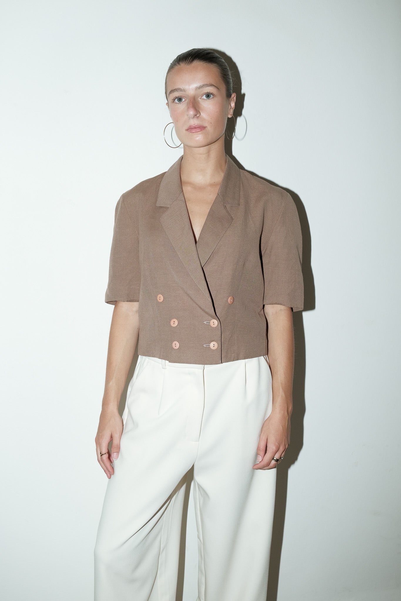 Norah cropped top - M