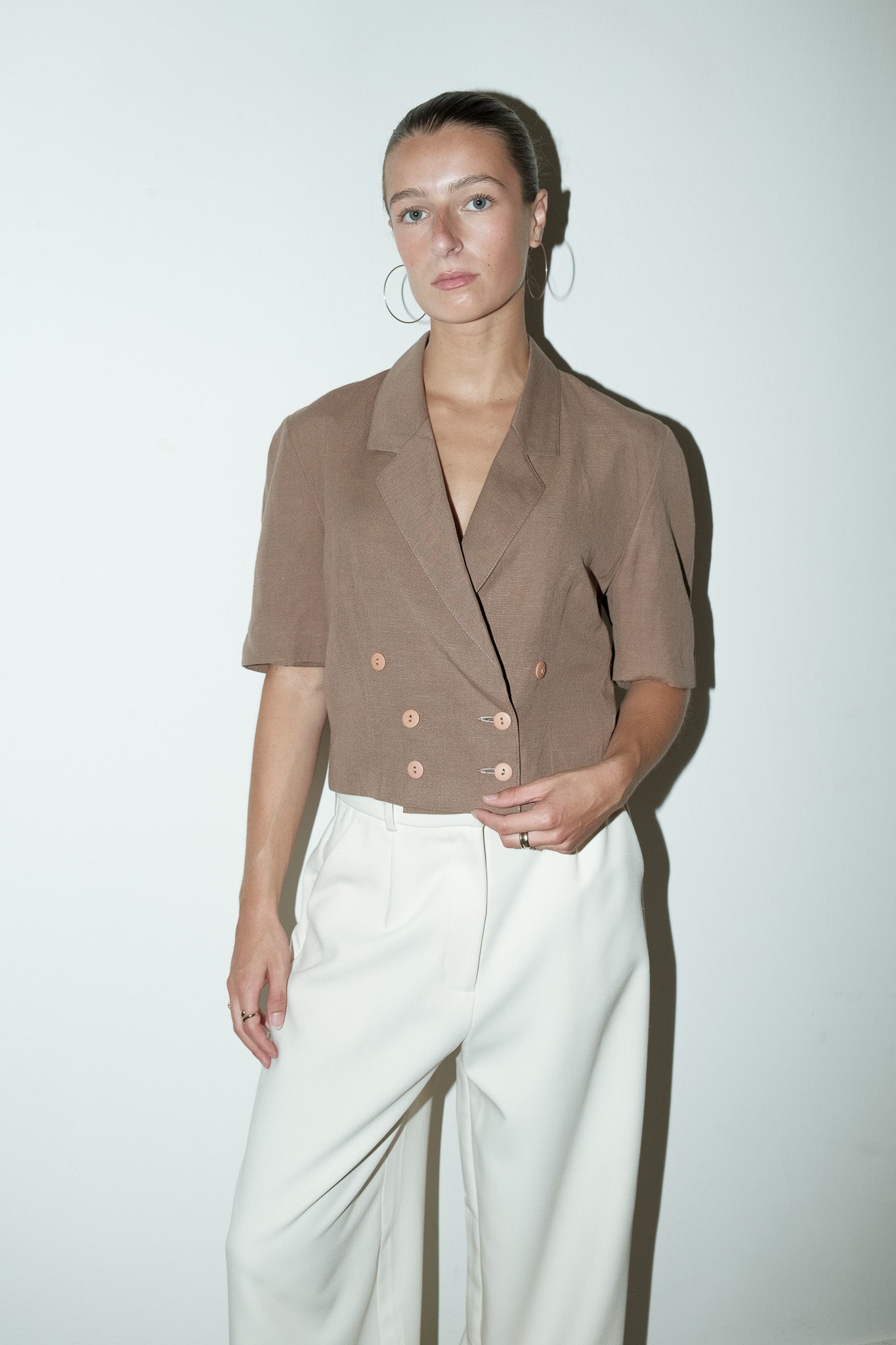 Norah cropped top - M