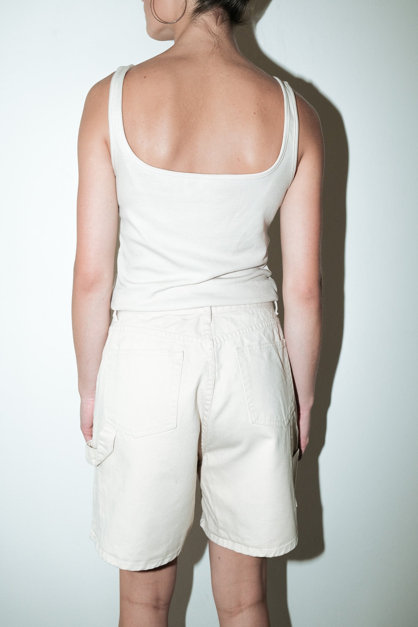 Leah denim short - S